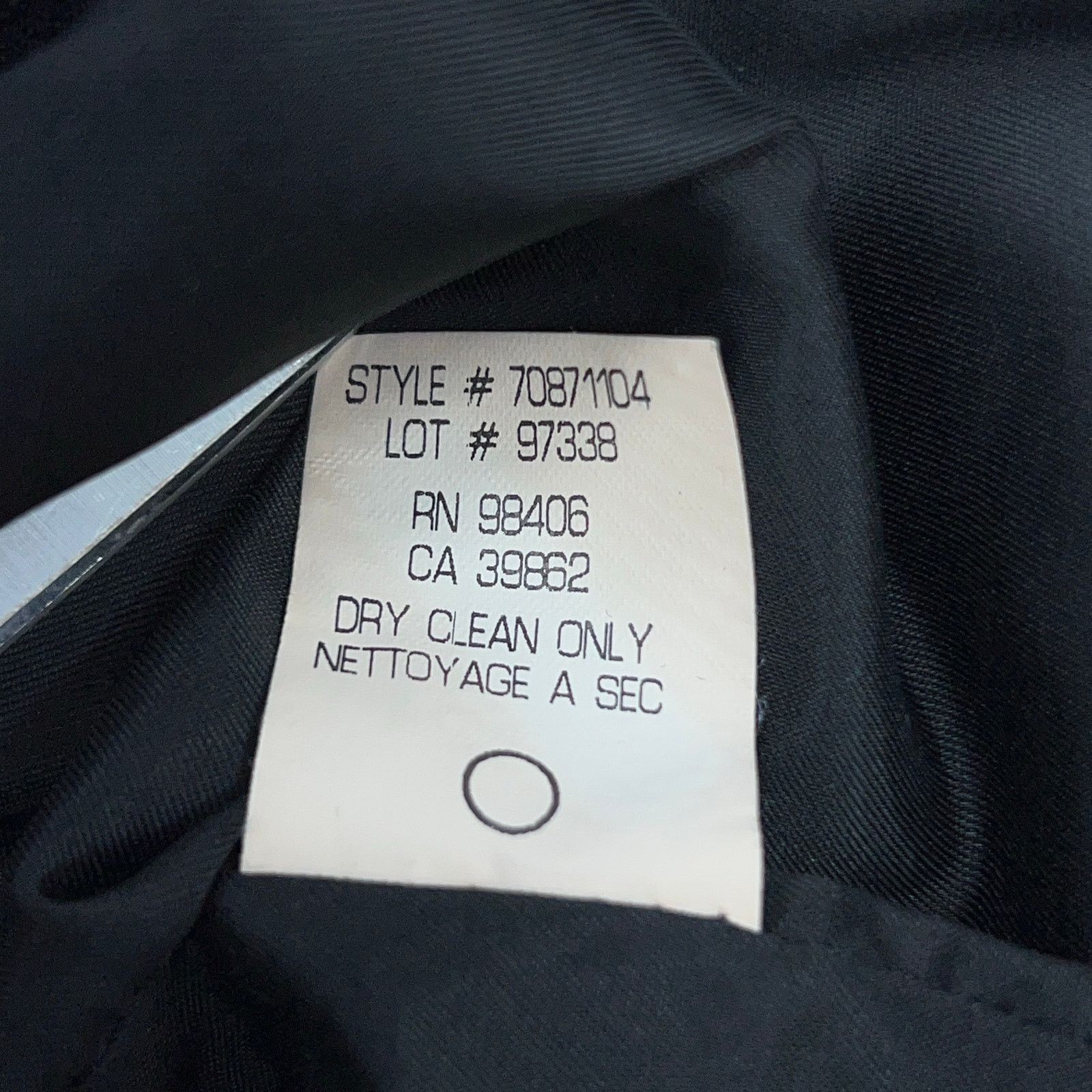 Theory Theory Women Size 0 Blazer Single Breasted Vintage Black Size XS / US 0-2 / IT 36-38 - 16 Thumbnail