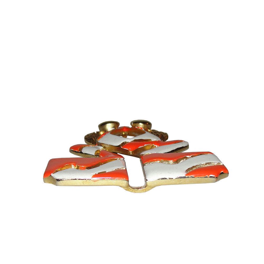Pierre Cardin Pierre Cardin Enamel Runway Frog Pin Size ONE SIZE - 4 Thumbnail