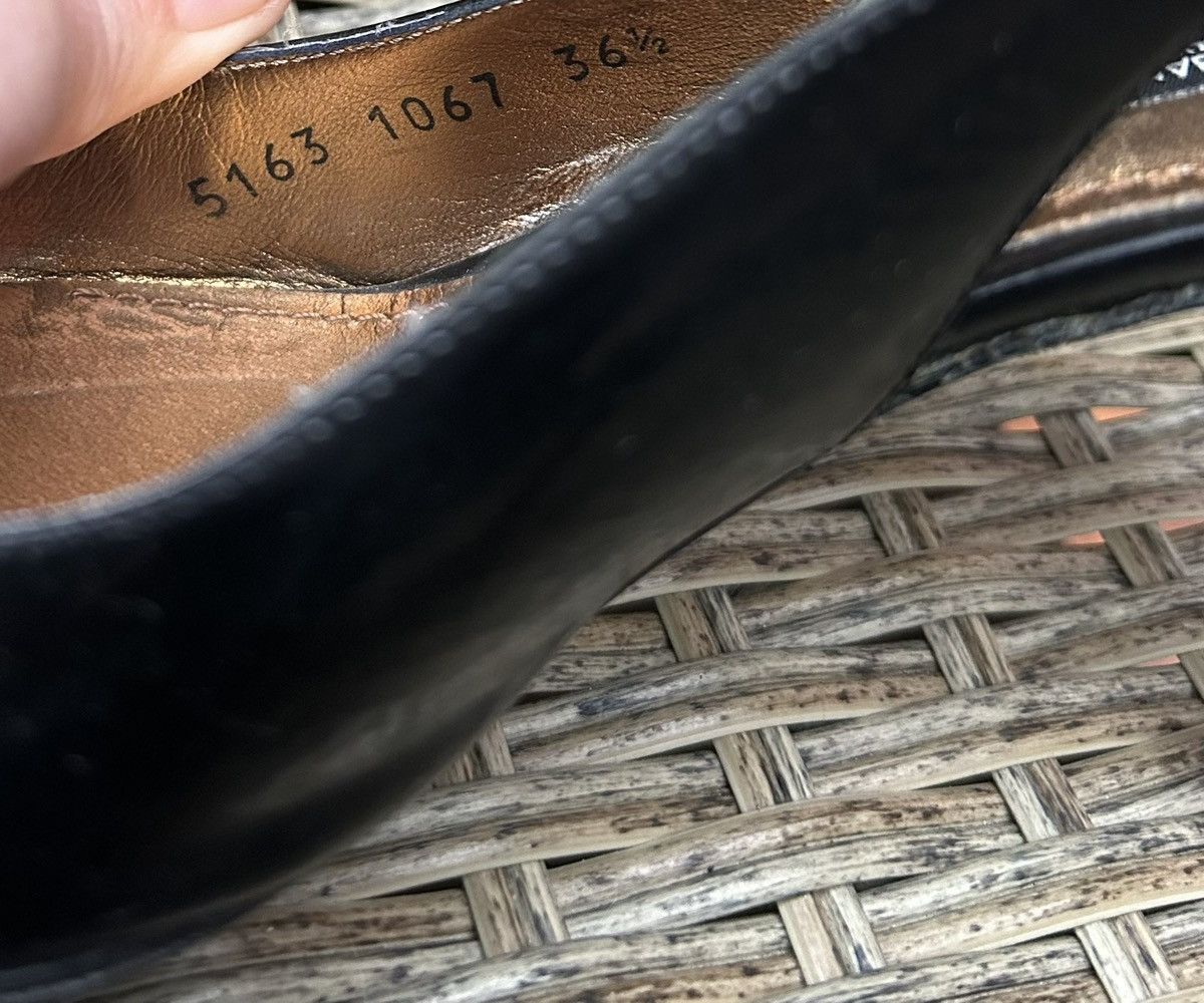 Dolce & Gabbana Dolce & Gabbana Patent Leather Pointed Toe Slingback Heels Size US 6.5 / IT 36.5 - 7 Thumbnail
