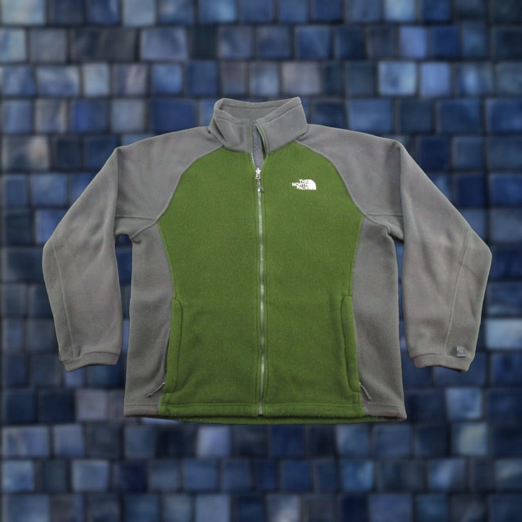 The North Face The North Face AY3D Khumbu Layering Fleece Full Zip Jacket Mens Green L Sz Regular Indoor Outdoor Clothing 2000s Size US L / EU 52-54 / 3 - 1 Thumbnail