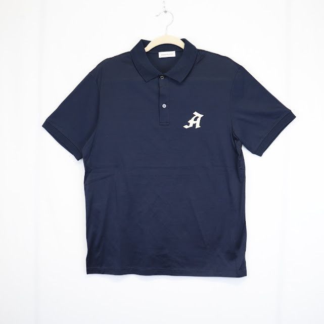 Alexander McQueen o1rshd1 ***Defective / Polo in Navy Blue Size US S / EU 44-46 / 1 - 1 Thumbnail