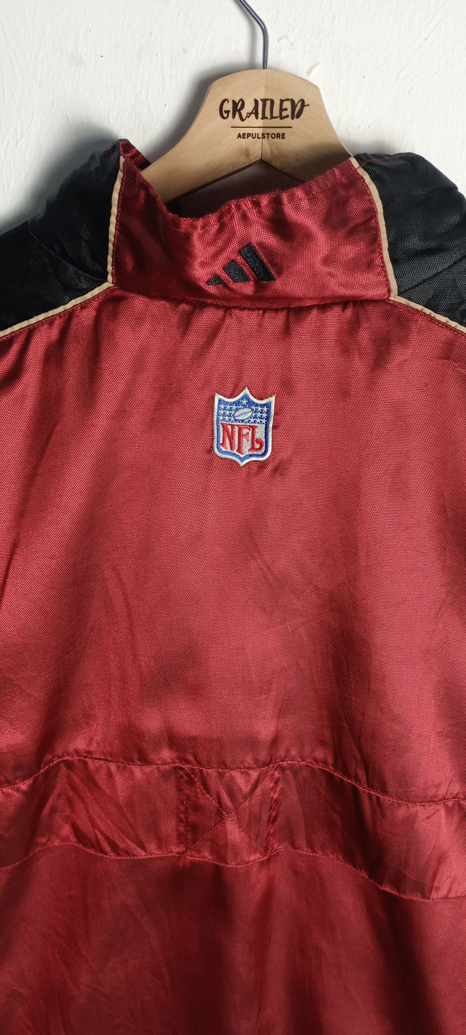 Adidas Vintage 90s💥 Adidas San Francisco NFL Size US XL / EU 56 / 4 - 10 Thumbnail
