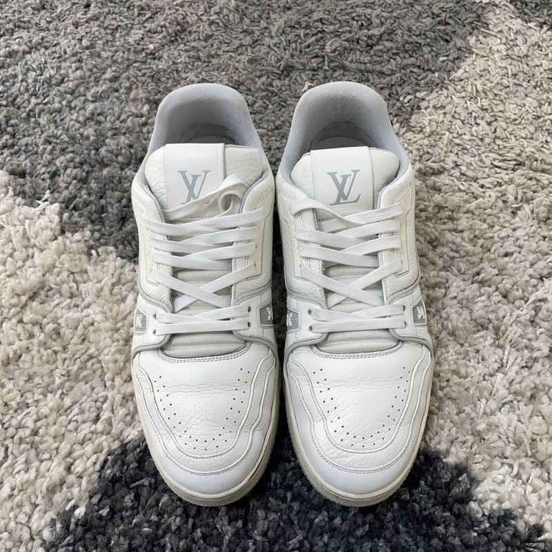 Louis Vuitton Louis Vuitton Trainer Low-Top Sneakers in White - Size US 8 / EU 41 - 2 Thumbnail