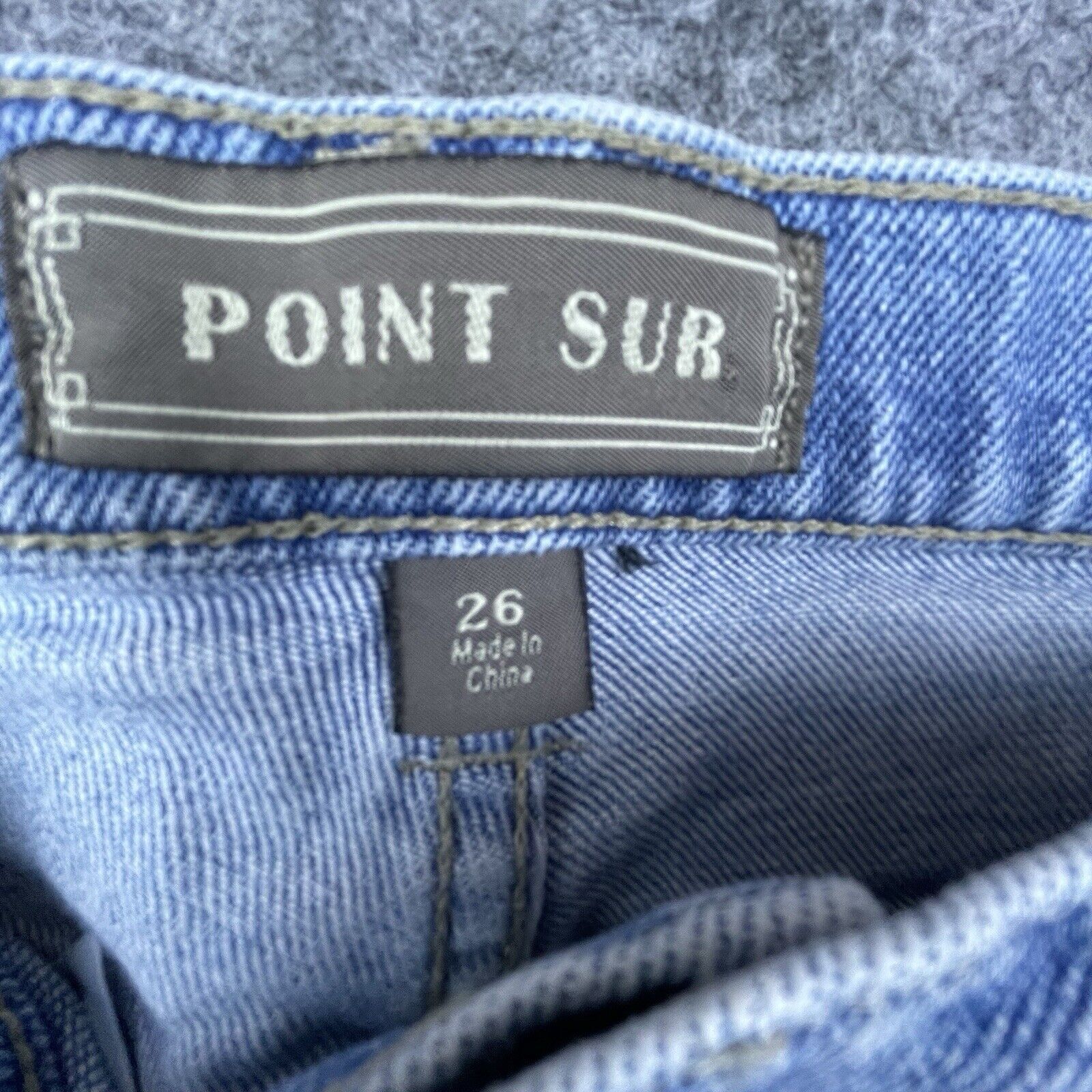 J.Crew Point Sur J Crew Jeans Womens 26 Straight Crop Slash Pockets Size 26" / US 2 / IT 38 - 3 Thumbnail