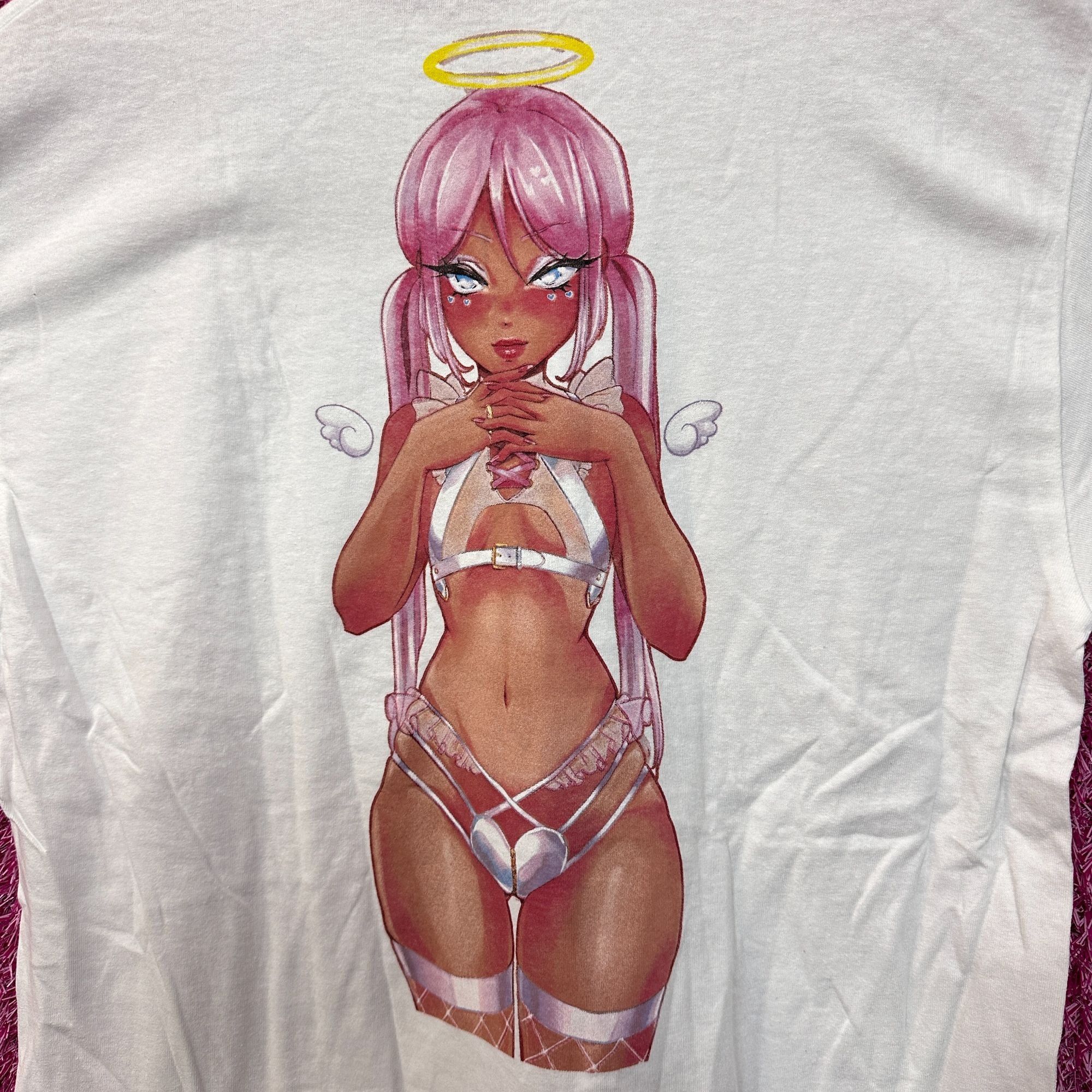 Other Milky Syrup Naughty Angel Waifu Based Kawaii Hentai Tee L Size L / US 10 / IT 46 - 2 Thumbnail