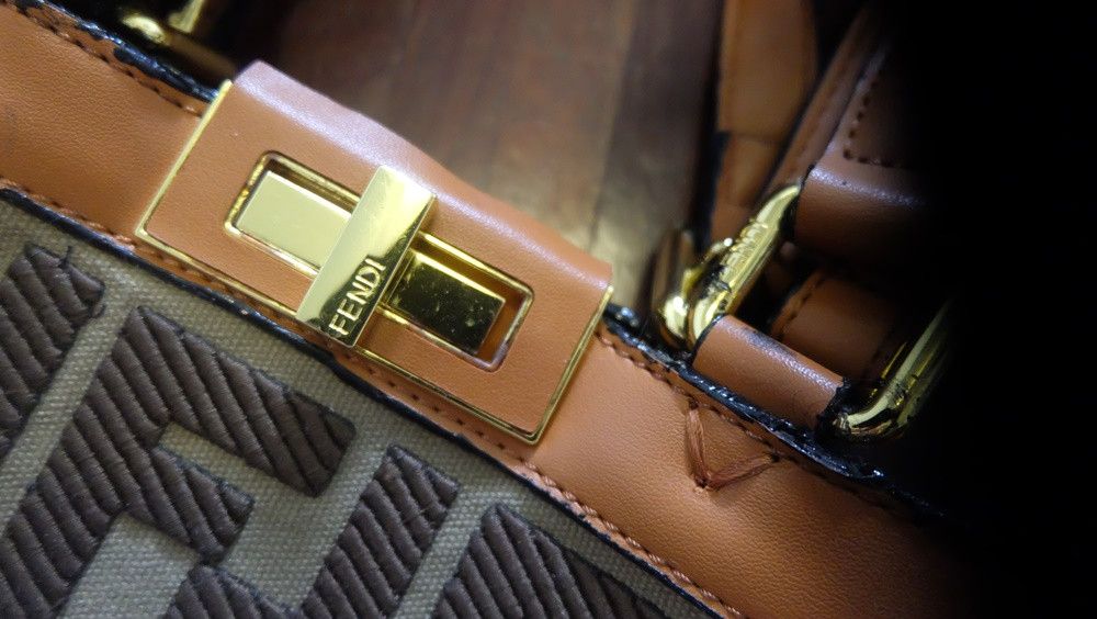 Fendi Fendi Peekaboo X Tote Bag Size ONE SIZE - 2 Thumbnail