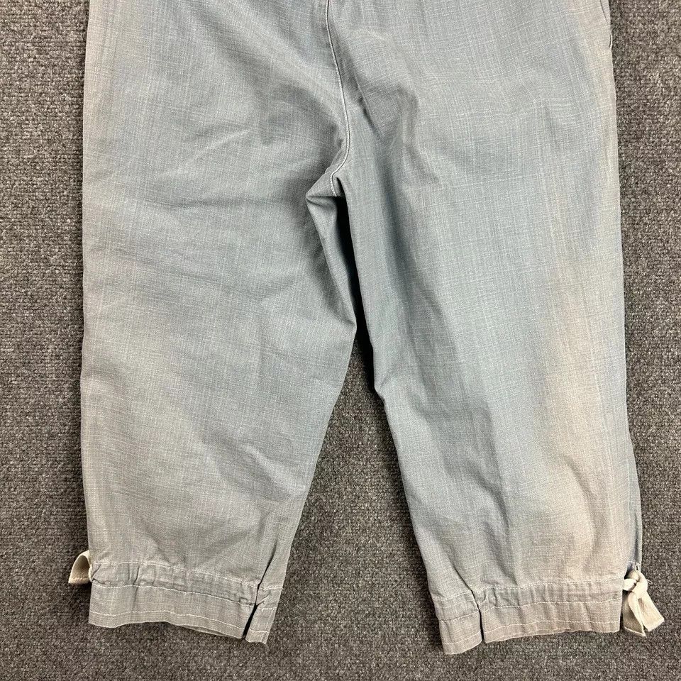 Rei REI Pants Womens 10 Blue Capri Hiking Outdoors Bleached Size 32" / US 10 / IT 46 - 8 Thumbnail