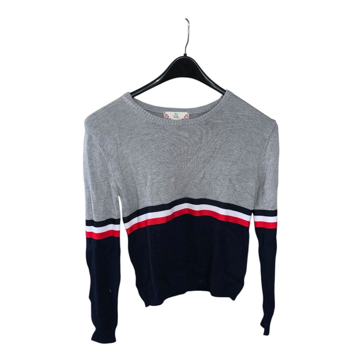 Other PINK ROSE Gray, Red, White, Blue Long Sleeve Sweater small Size S / US 4 / IT 40 - 1 Thumbnail