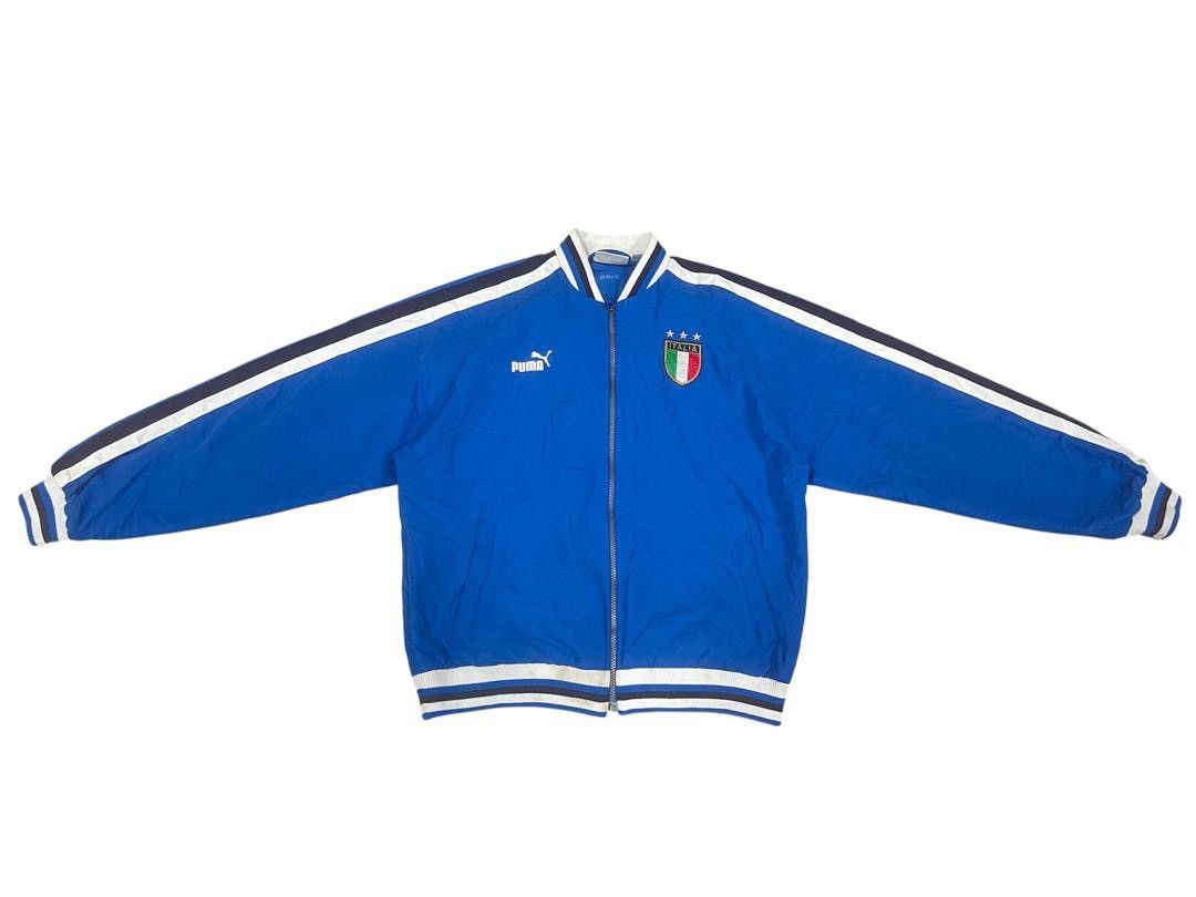 Puma Vintage 90s Puma Italy World Cup Football Jacket Size US M / EU 48-50 / 2 - 1 Thumbnail
