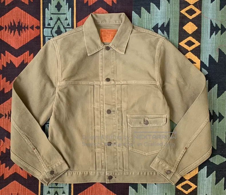 RRL Ralph Lauren size 32 Early vintage vertical pitted work