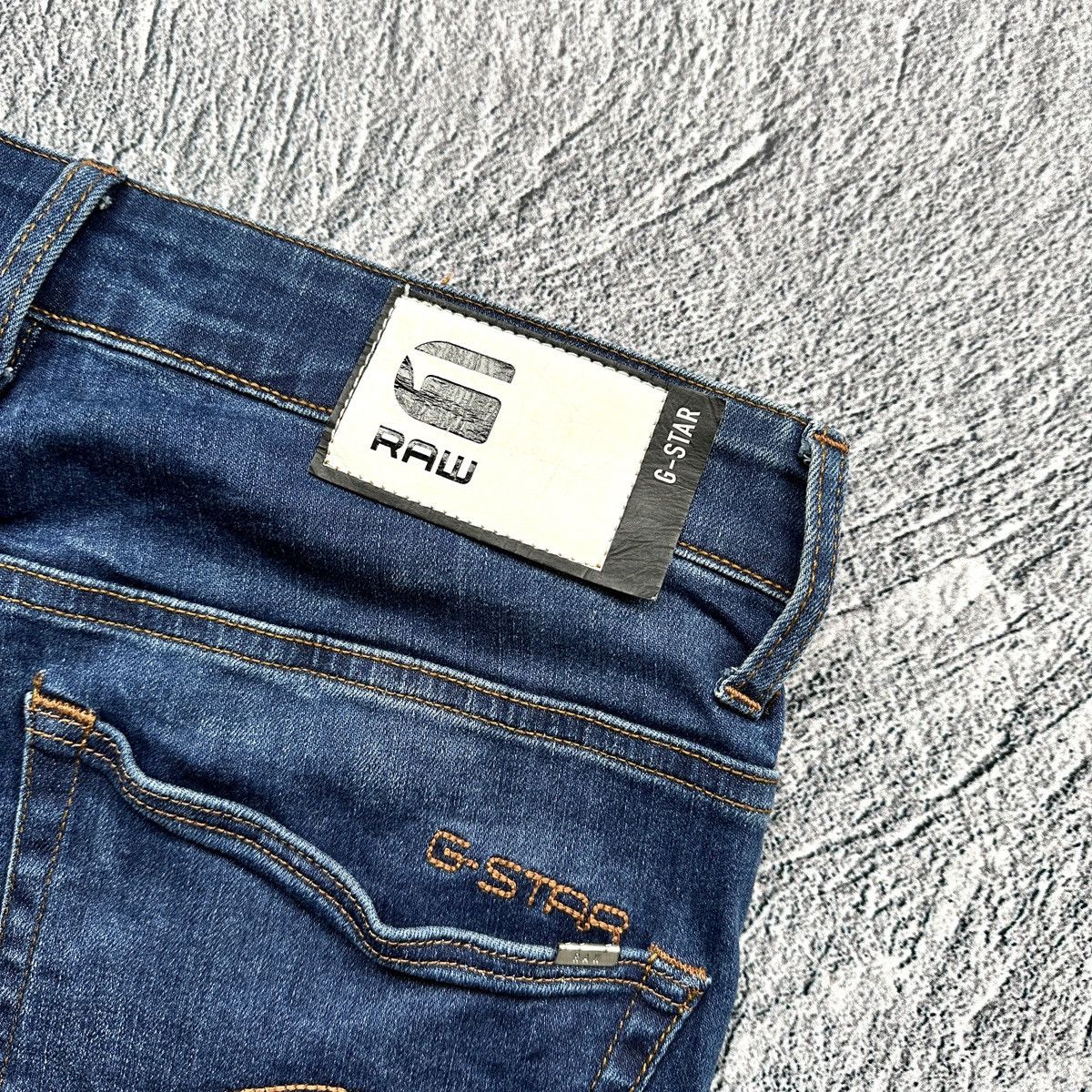 G-Star Men’s Jeans G-Star Raw 3301 Super Slim Dark Blue Size: 30/30 Size US 30 / EU 46 - 10 Thumbnail