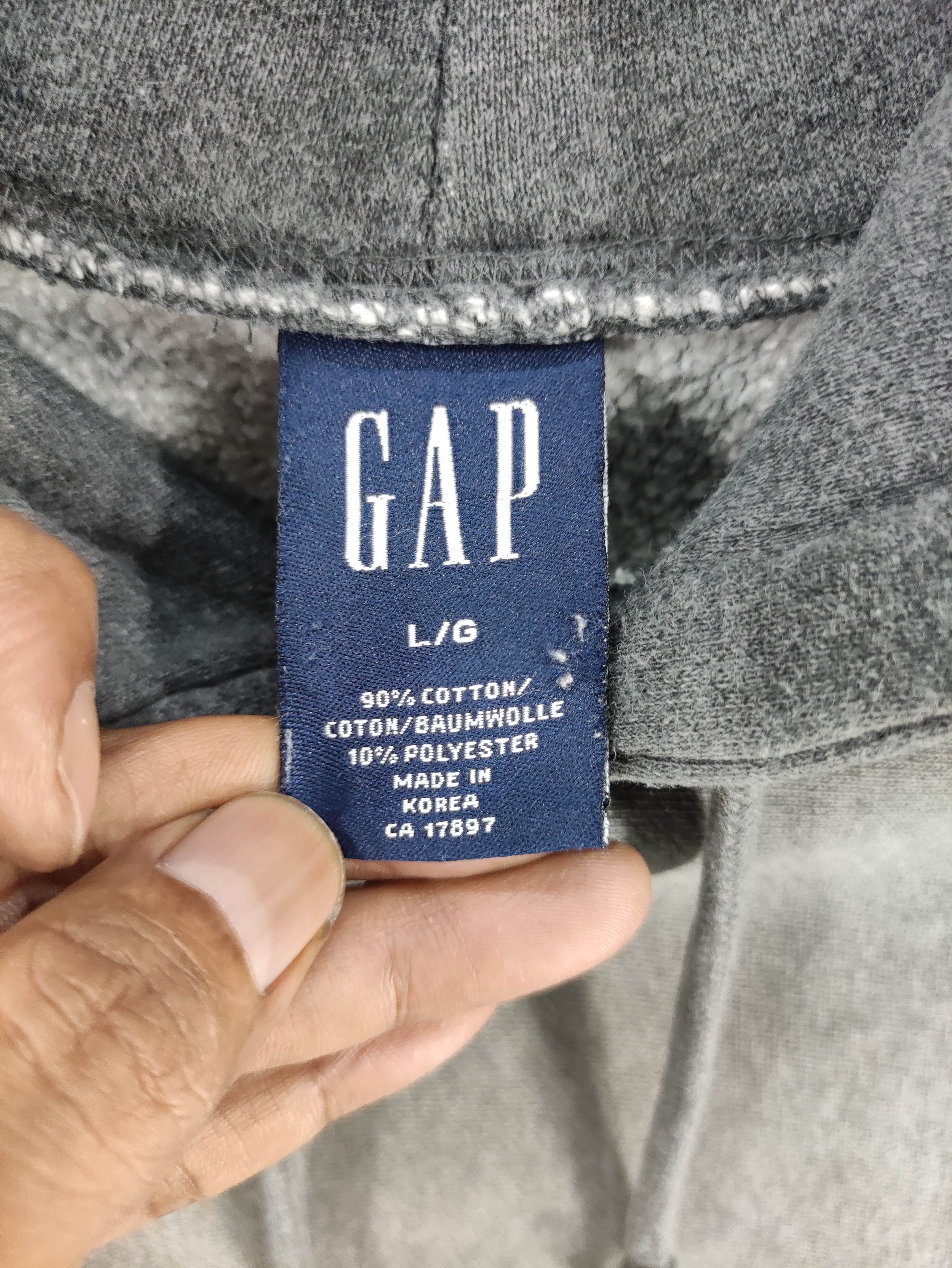 Gap Vintage Gap Pull Over Hoodie Sweatshirt Plain Size US XL / EU 56 / 4 - 5 Thumbnail