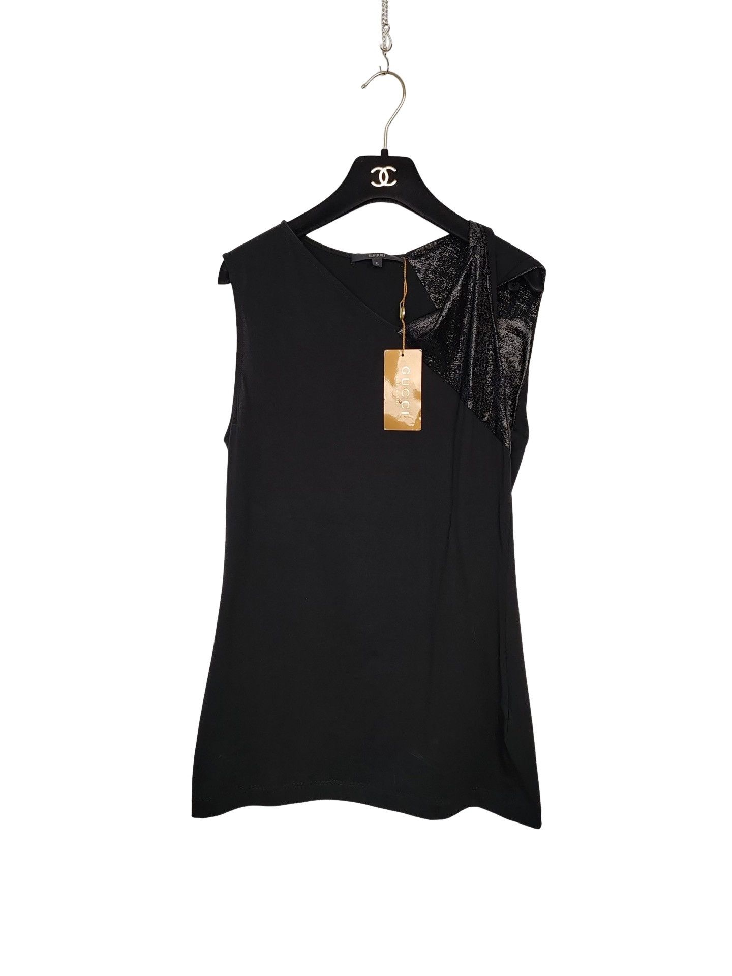 Gucci Gucci Metallic Trim Tank Top Size L Size L / US 10 / IT 46 - 1 Thumbnail