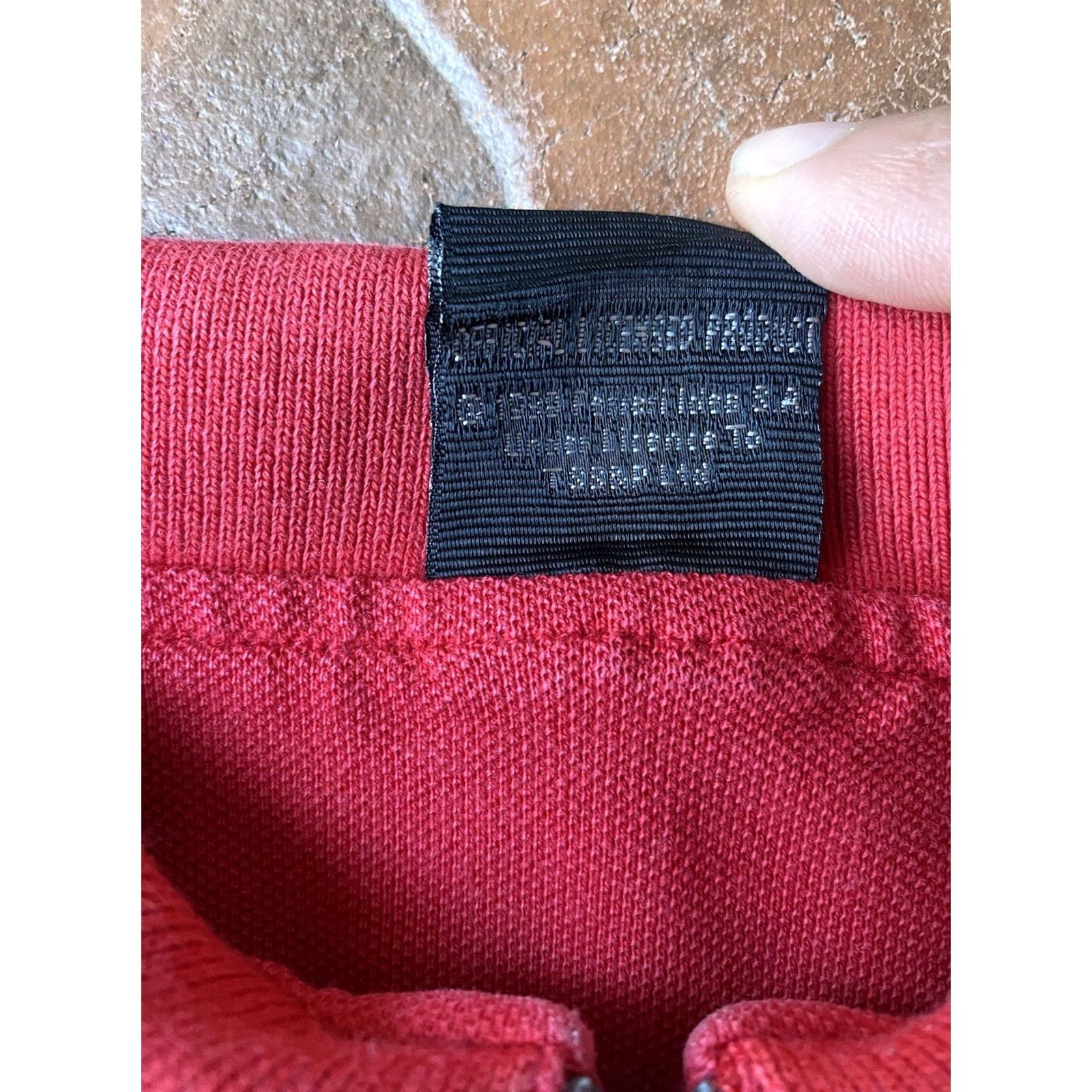 Ferrari VINTAGE Ferrari 1/4 Zip Logo Polo Shirt XL Red Embroidered 1999 Polo Men Size US XL / EU 56 / 4 - 3 Thumbnail