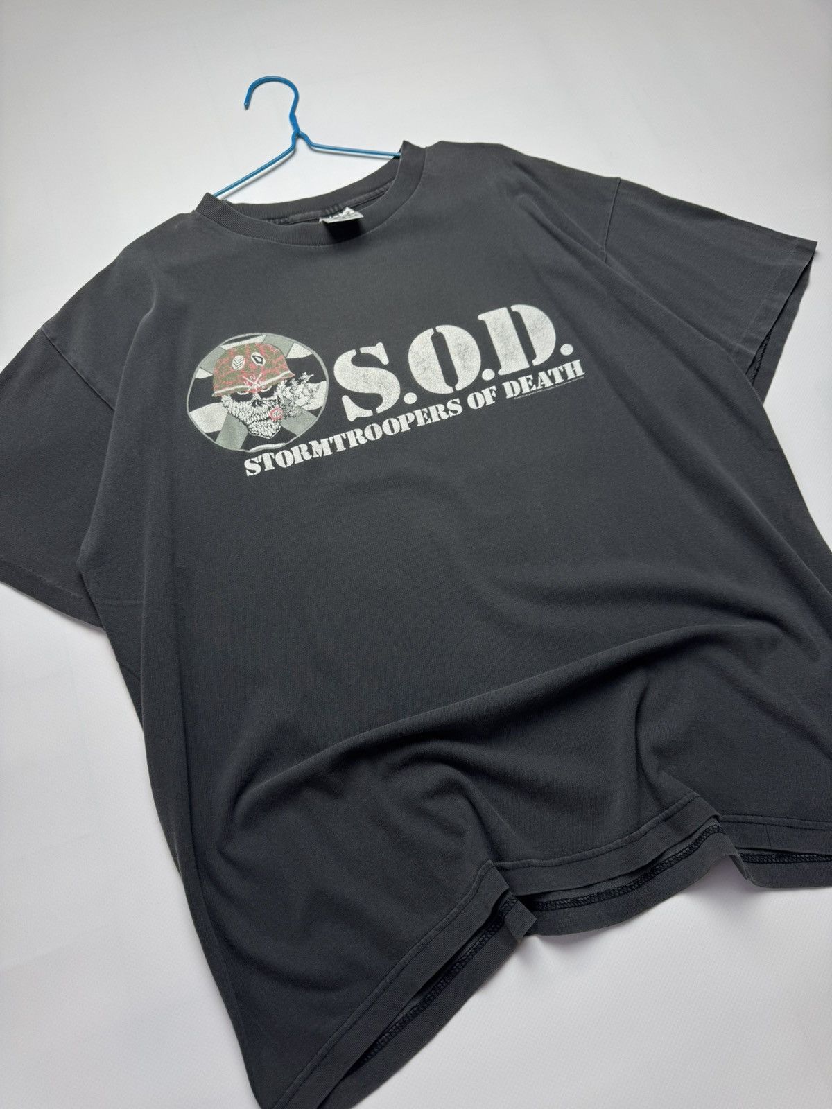 Vintage Vintage S.O.D. Stormtroopers of Death Band Tee - Made in USA Size US XL / EU 56 / 4 - 9 Thumbnail