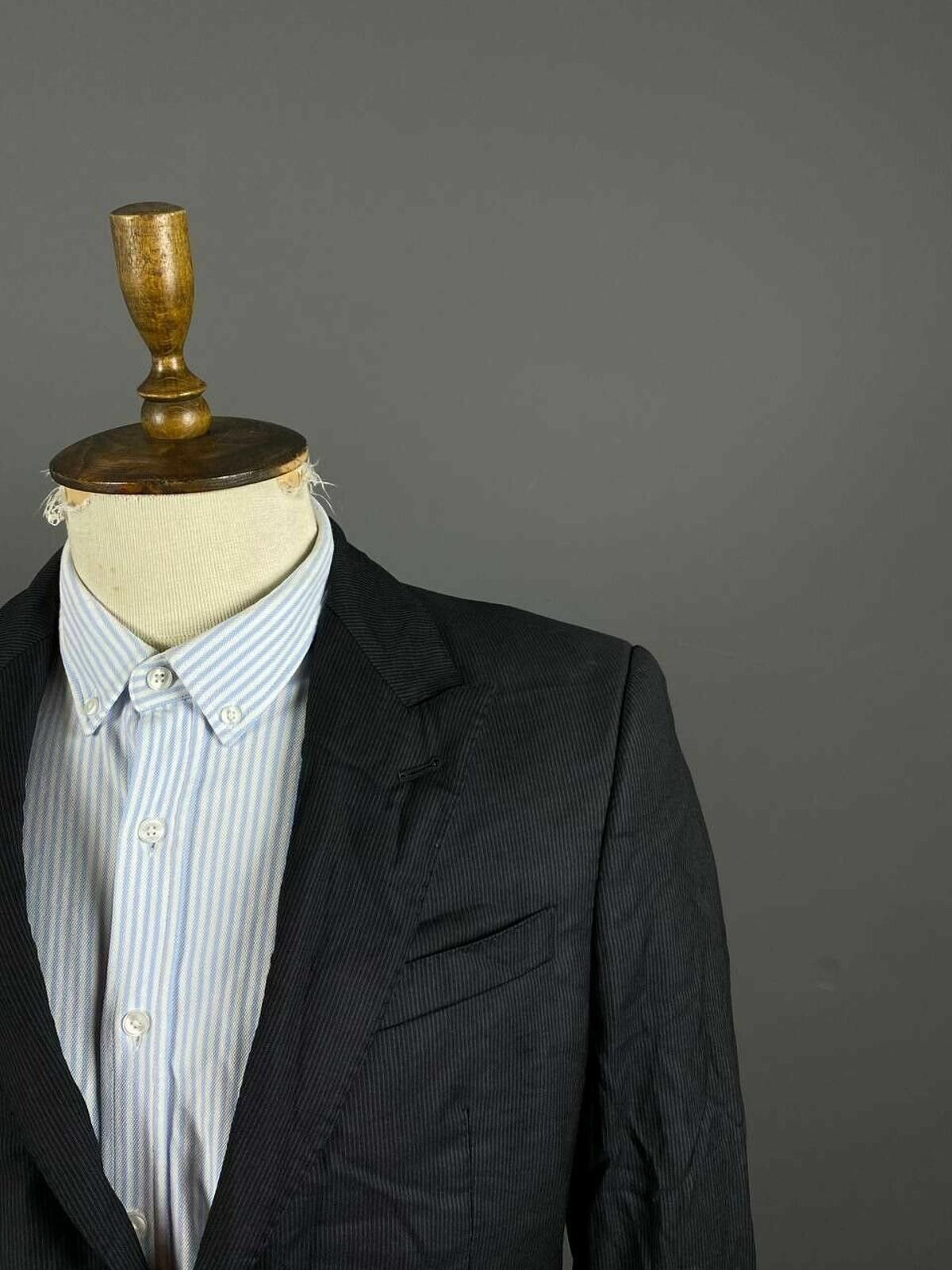 Giorgio Armani Men Vintage Giorgio Armani Wool Black 2 Button Blazer Jacket Size M / US 6-8 / IT 42-44 - 4 Thumbnail