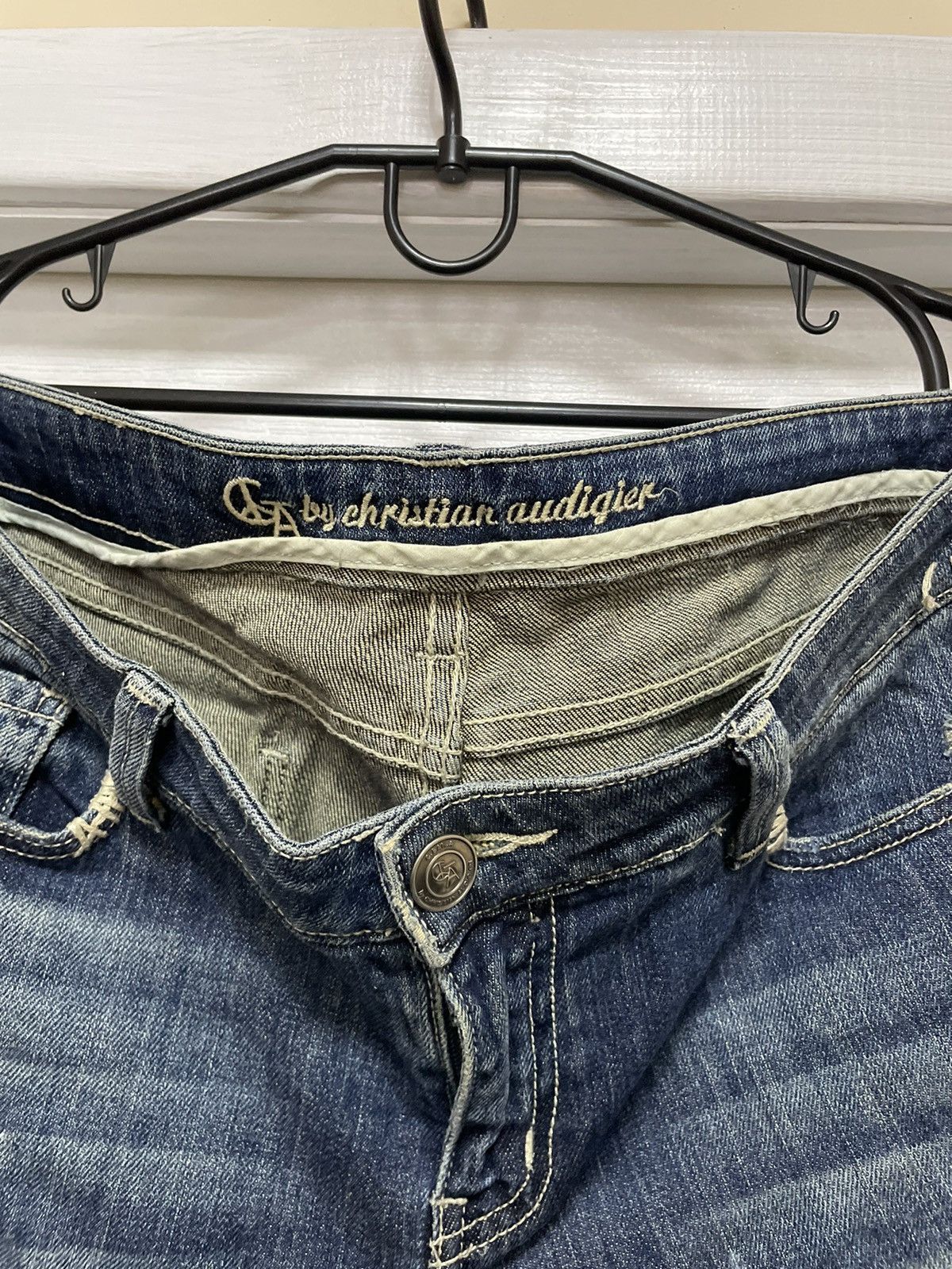 Japanese Brand × Vintage Vintage Ed Hardy by Christian Audigier Japanese Dragon Jeans Size US 31 - 10 Thumbnail