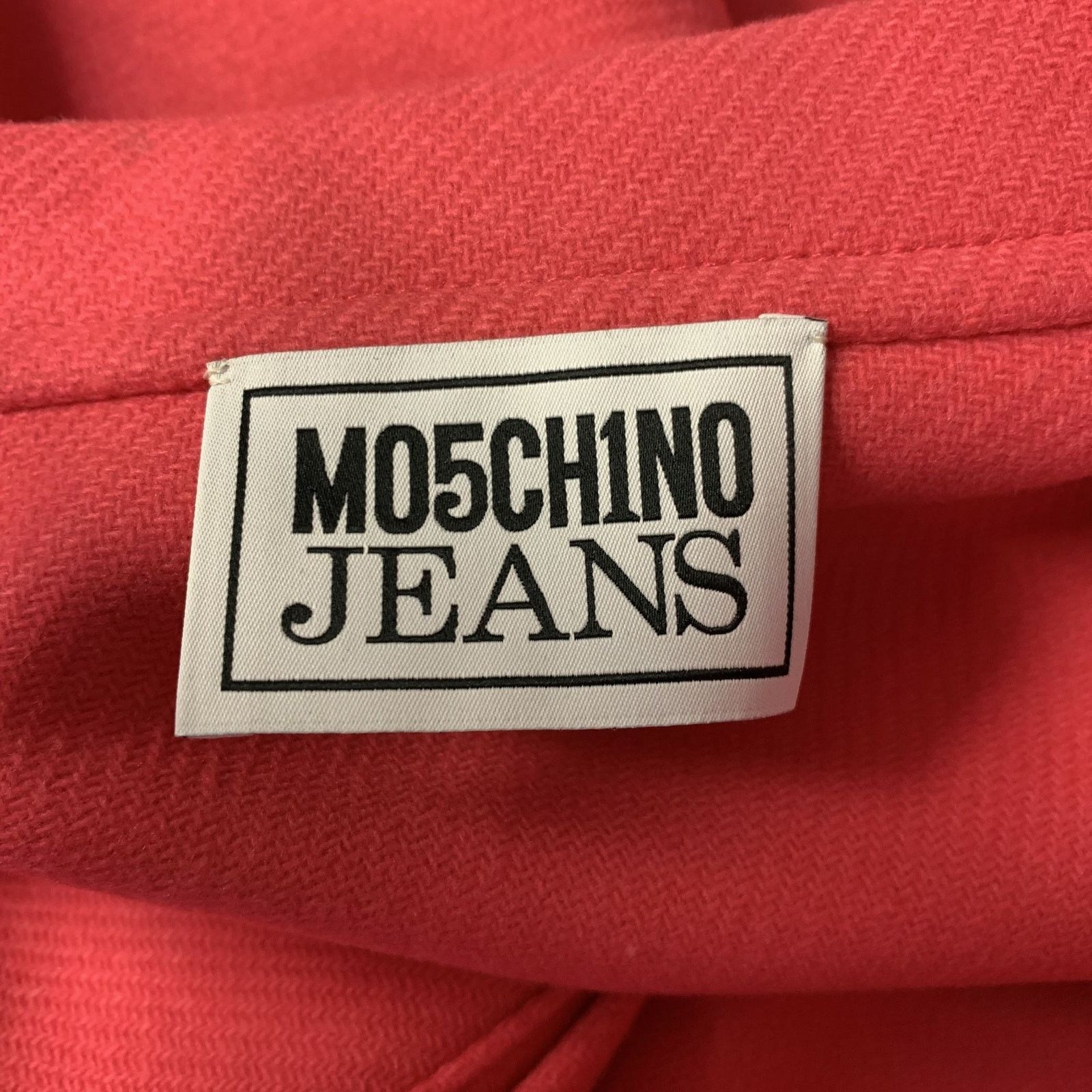 Moschino MOSCHINO JEANS Size 6 Pink Wool Polyamide Snaps Shirt Size M / US 6-8 / IT 42-44 - 4 Thumbnail