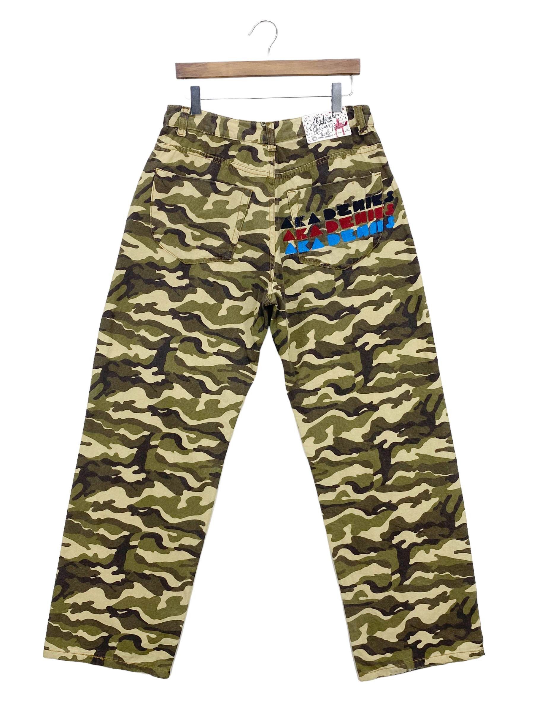 Akademiks Akademiks Baggy Jeans Hip Hop Skateboard Jeans Size US 31 - 1 Thumbnail