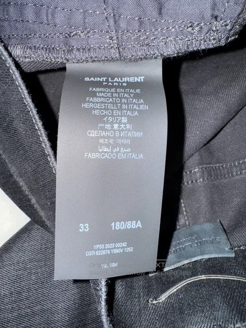 Saint Laurent Paris Saint Laurent Paris Glue Jeans Size US 33 - 5 Thumbnail