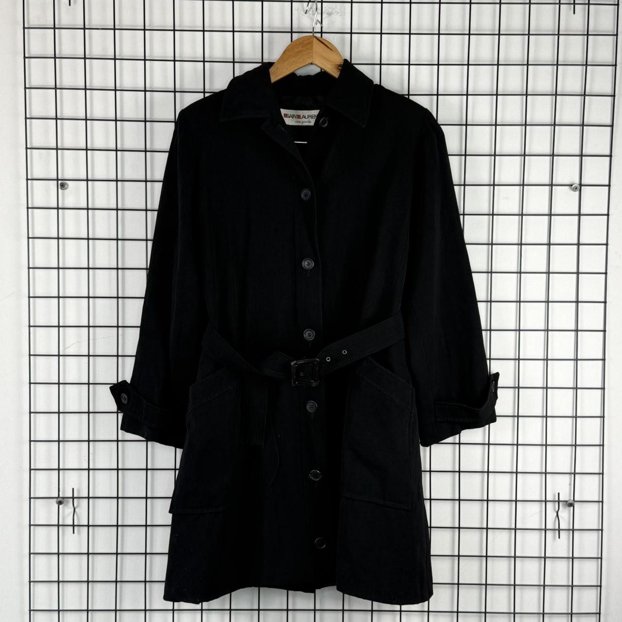 Saint Laurent Paris Saint Laurent Rive Gauche Wool Coat Womans Vintage 90s Size M / US 6-8 / IT 42-44 - 1 Thumbnail
