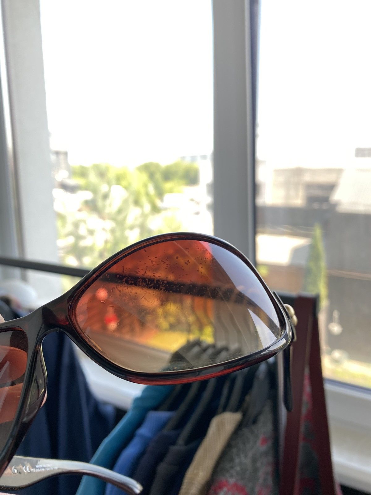 Dior 🔥VINTAGE DIOR LOGO SUNGLASSES GLASSES MADE IN ITALY Size ONE SIZE - 11 Thumbnail