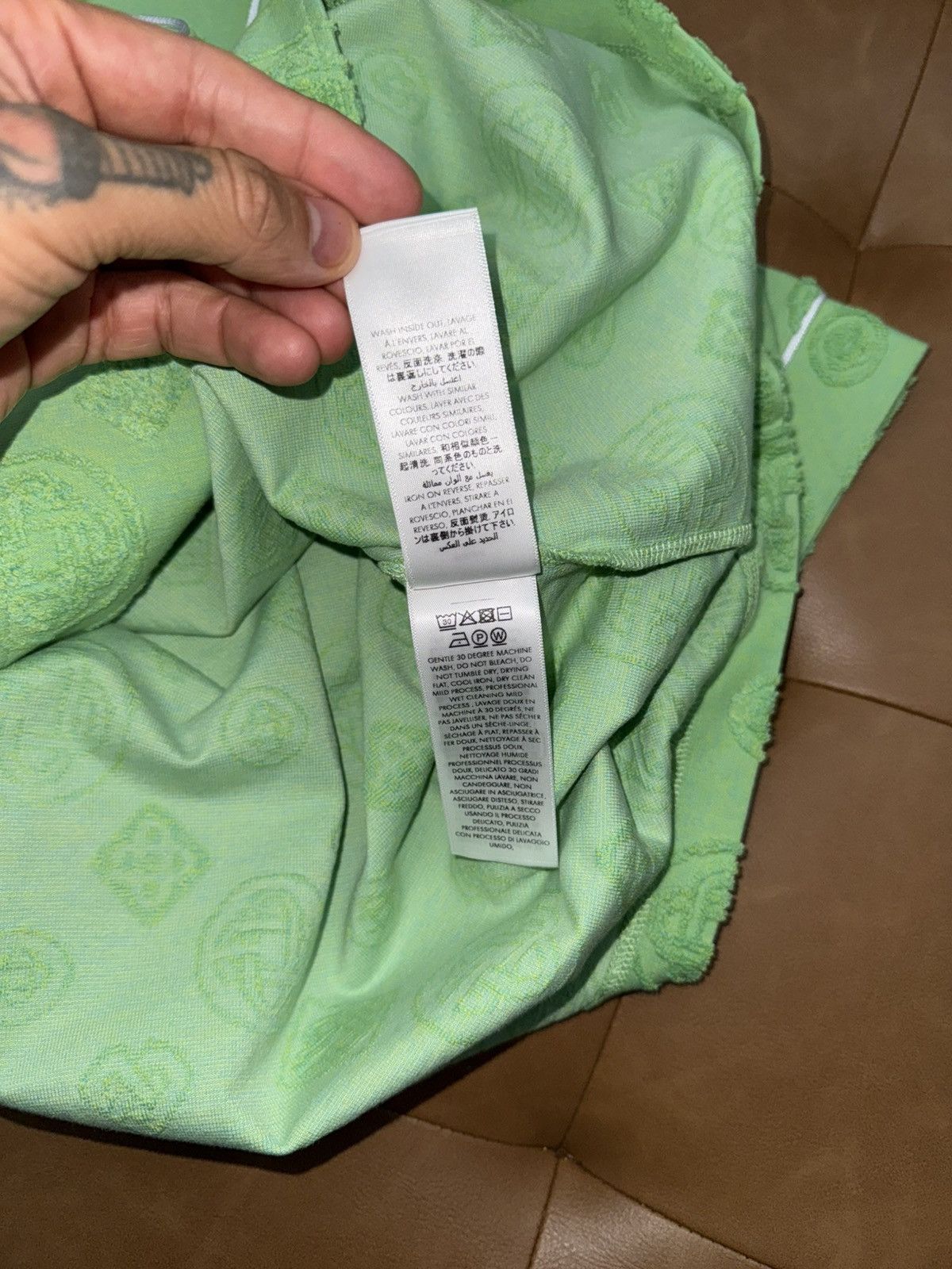 Casablanca Toweling monogram shirt Size US L / EU 52-54 / 3 - 9 Thumbnail