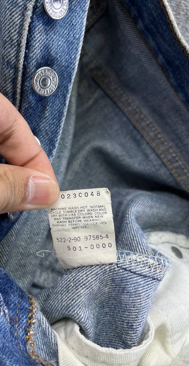 Levi's Vintage 90s Levi's 501 Rare Jeans Denim Pants Size US 30 / EU 46 - 4 Thumbnail