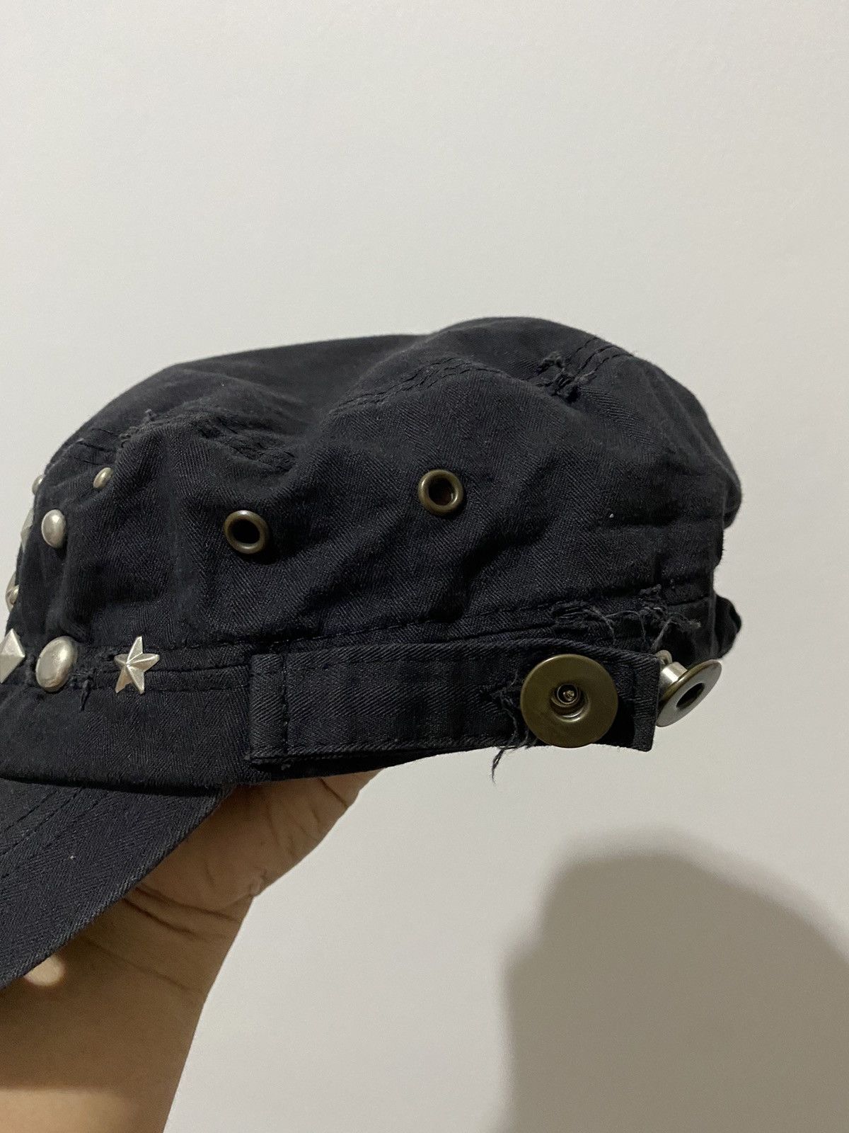 If Six Was Nine × Japanese Brand × Le Grande Bleu (L.G.B.) 2000s hat gothic distressed studded punk ifsixwasnine lgb Size ONE SIZE - 5 Thumbnail