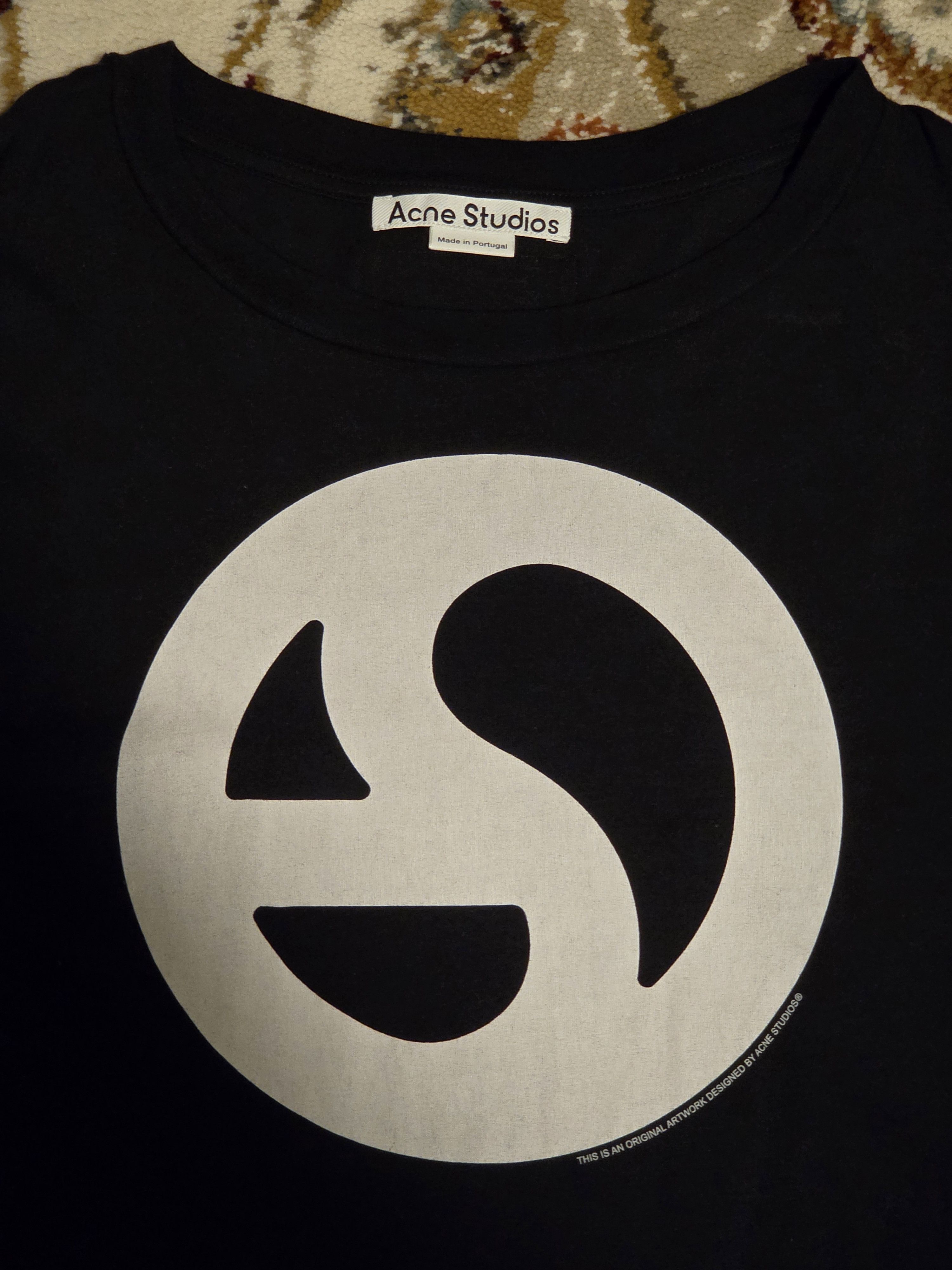 Acne Studios Acne Studios Logo Tee Size US M / EU 48-50 / 2 - 2 Thumbnail