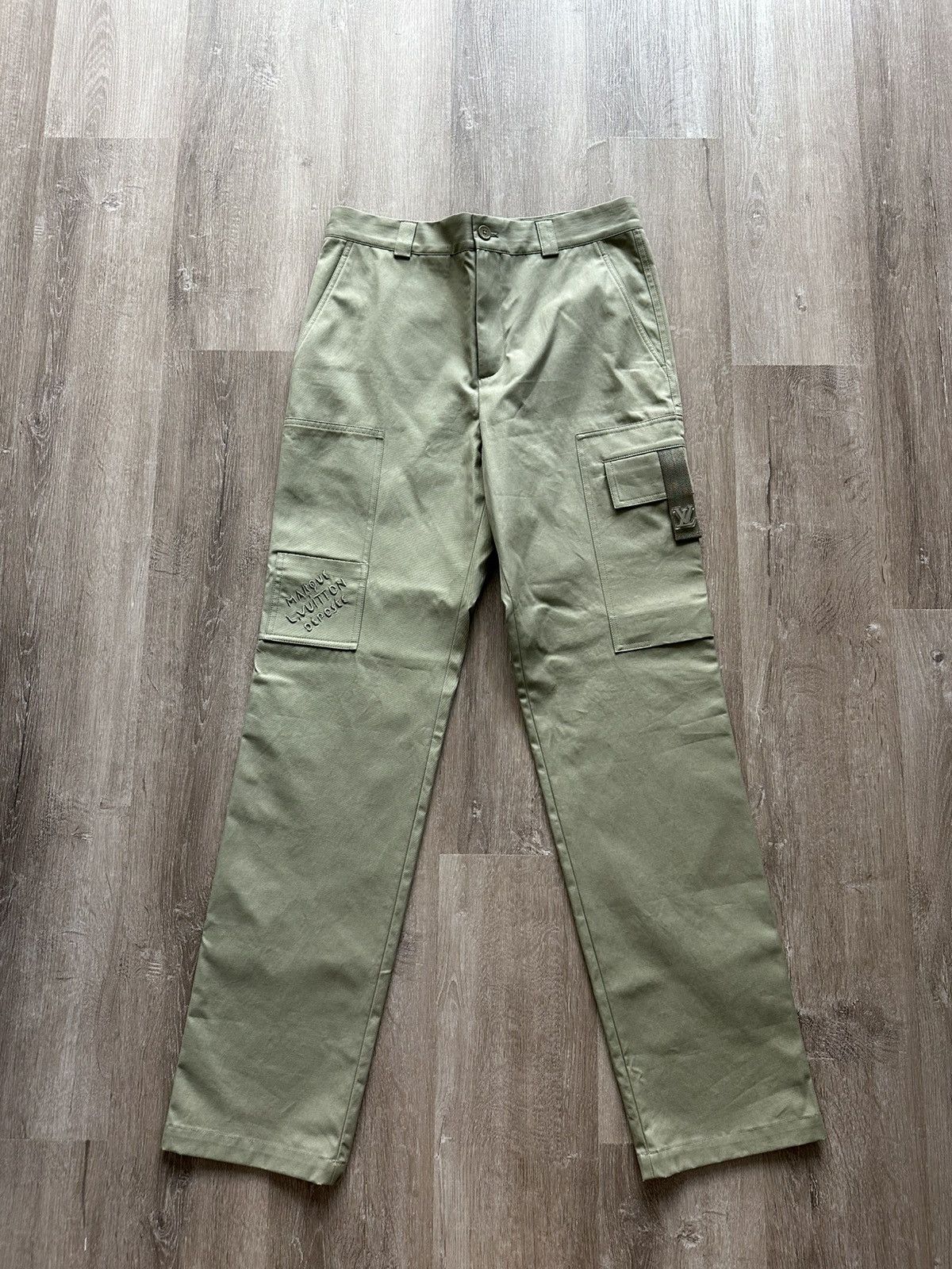 Louis Vuitton LOUIS VUITTON Green Trousers Size US 32 / EU 48 - 1 Thumbnail
