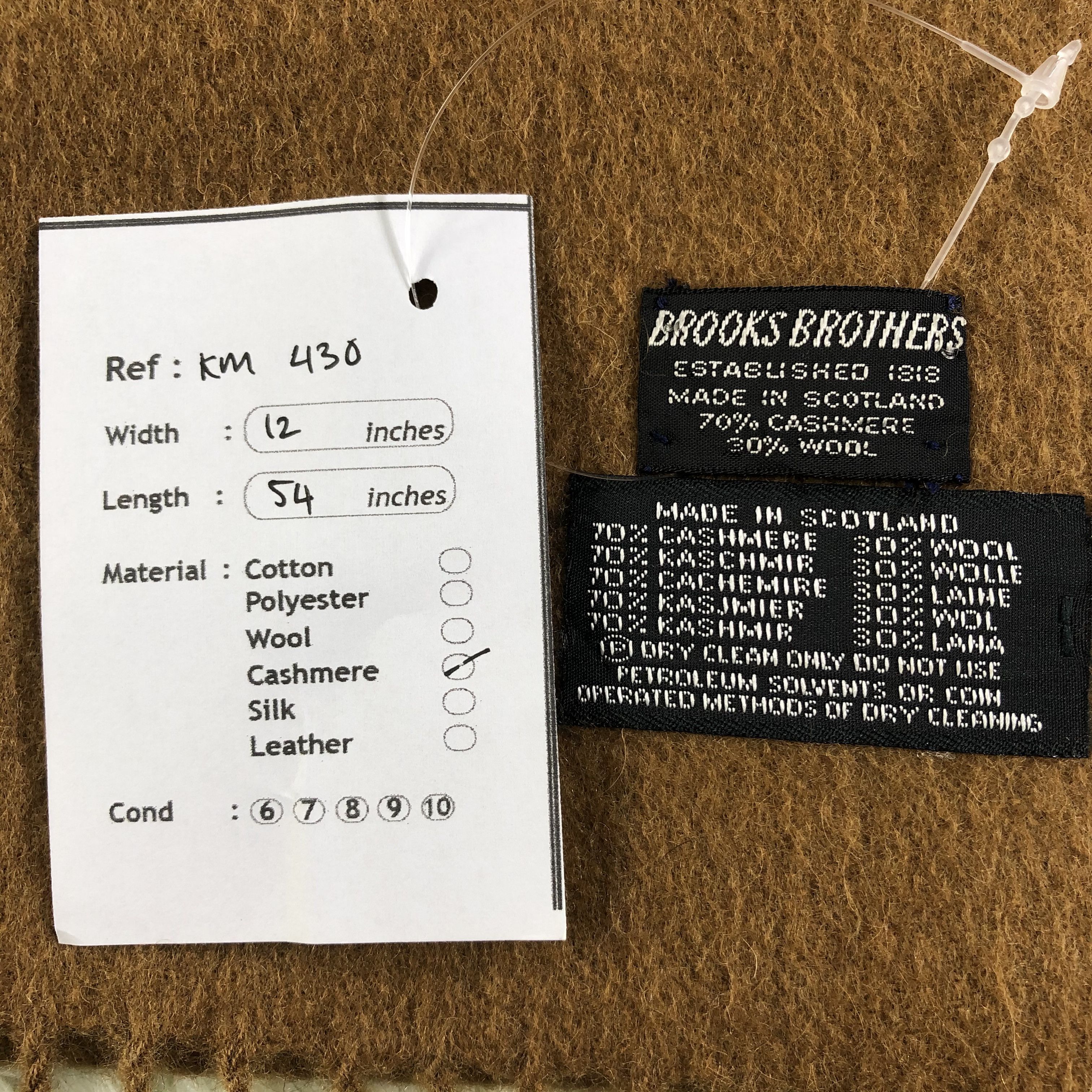 Brooks Brothers Brooks Brothers Scarf / Muffler / Neckwear - KM430 Size ONE SIZE - 6 Thumbnail