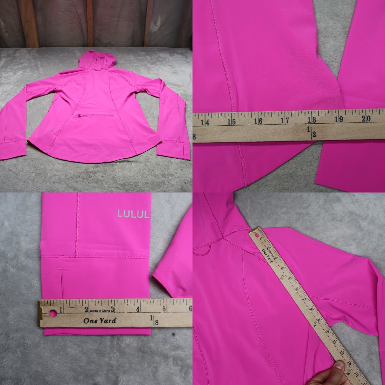 Lululemon Lululemon Jacket Womens 6 Pink Mist Full Zip Athletic Running Windbreaker Over Size M / US 6-8 / IT 42-44 - 8 Thumbnail