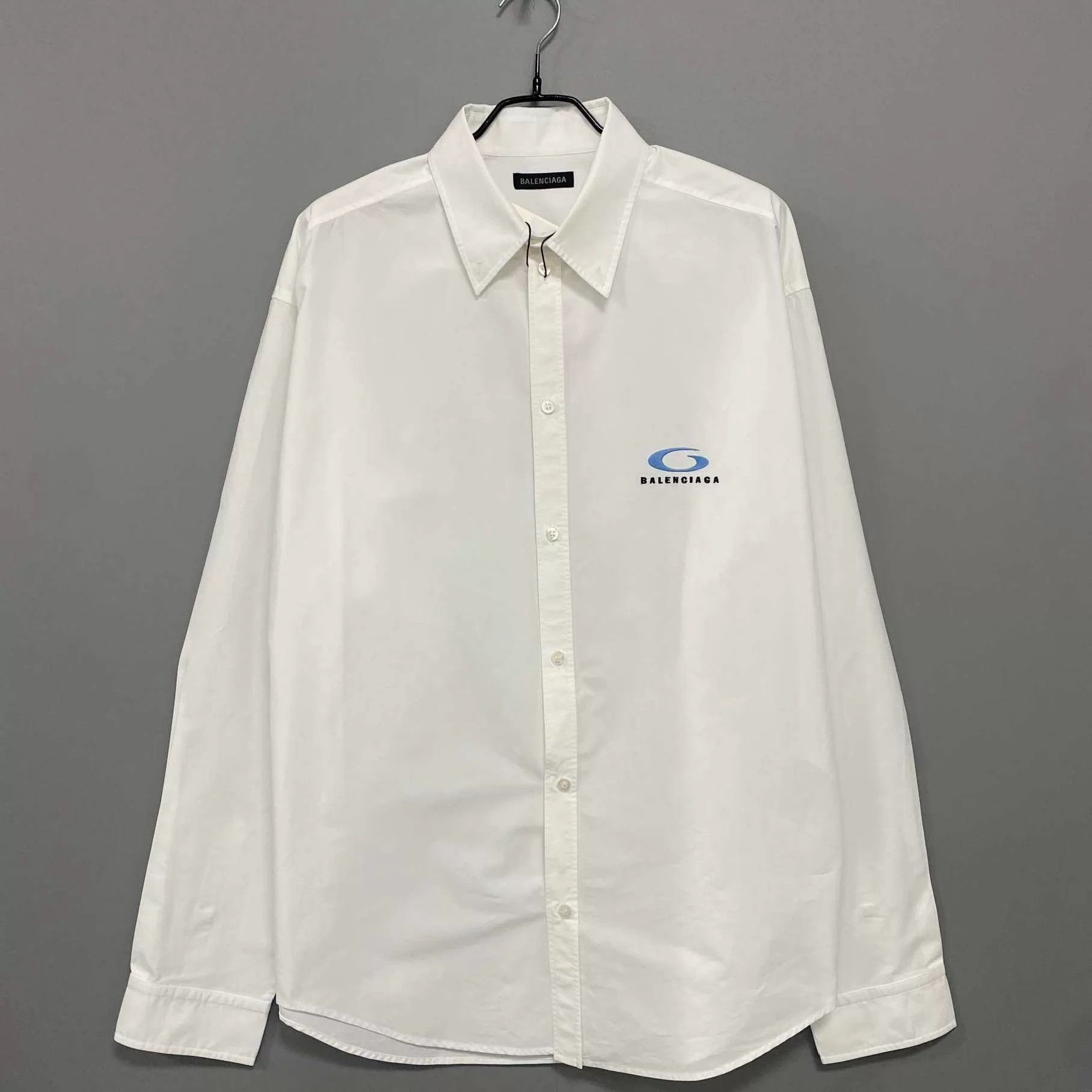 Balenciaga Balenciaga Ring Embroidery Logo Long Sleeve Shirt Size US XS / EU 42 / 0 - 1 Thumbnail