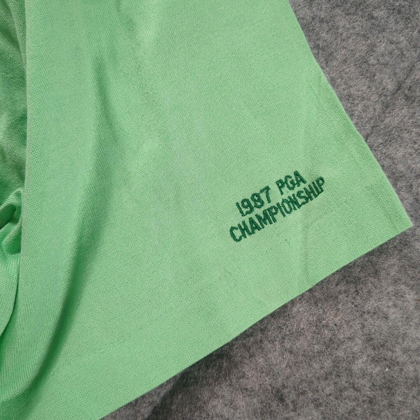 Designer VTG Pickering Polo Shirt Men's XL Green PGA 1987 Champion Size US XL / EU 56 / 4 - 6 Thumbnail