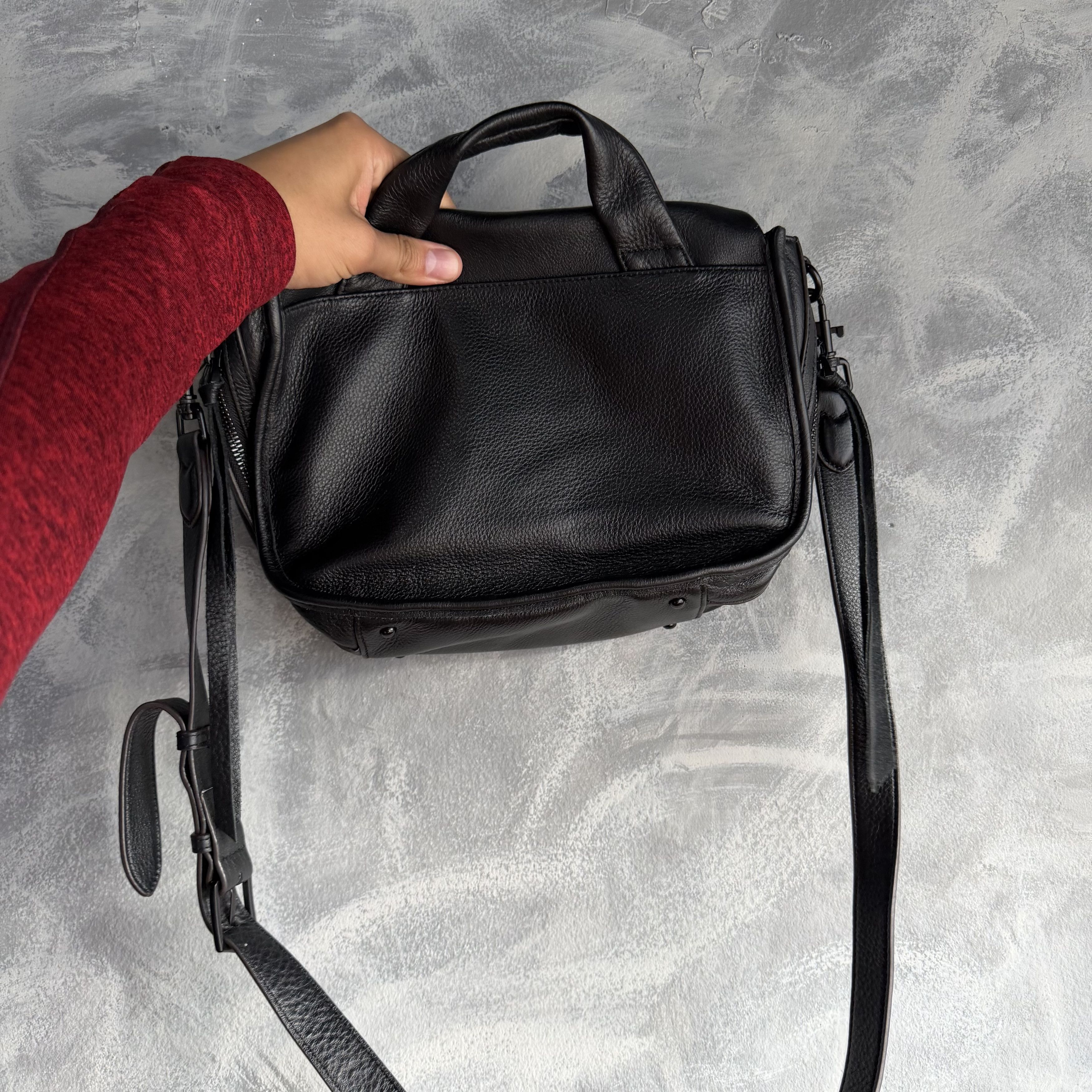 Other Aimee Kestenberg Black Leather & Cheetah Calf Size ONE SIZE - 3 Thumbnail