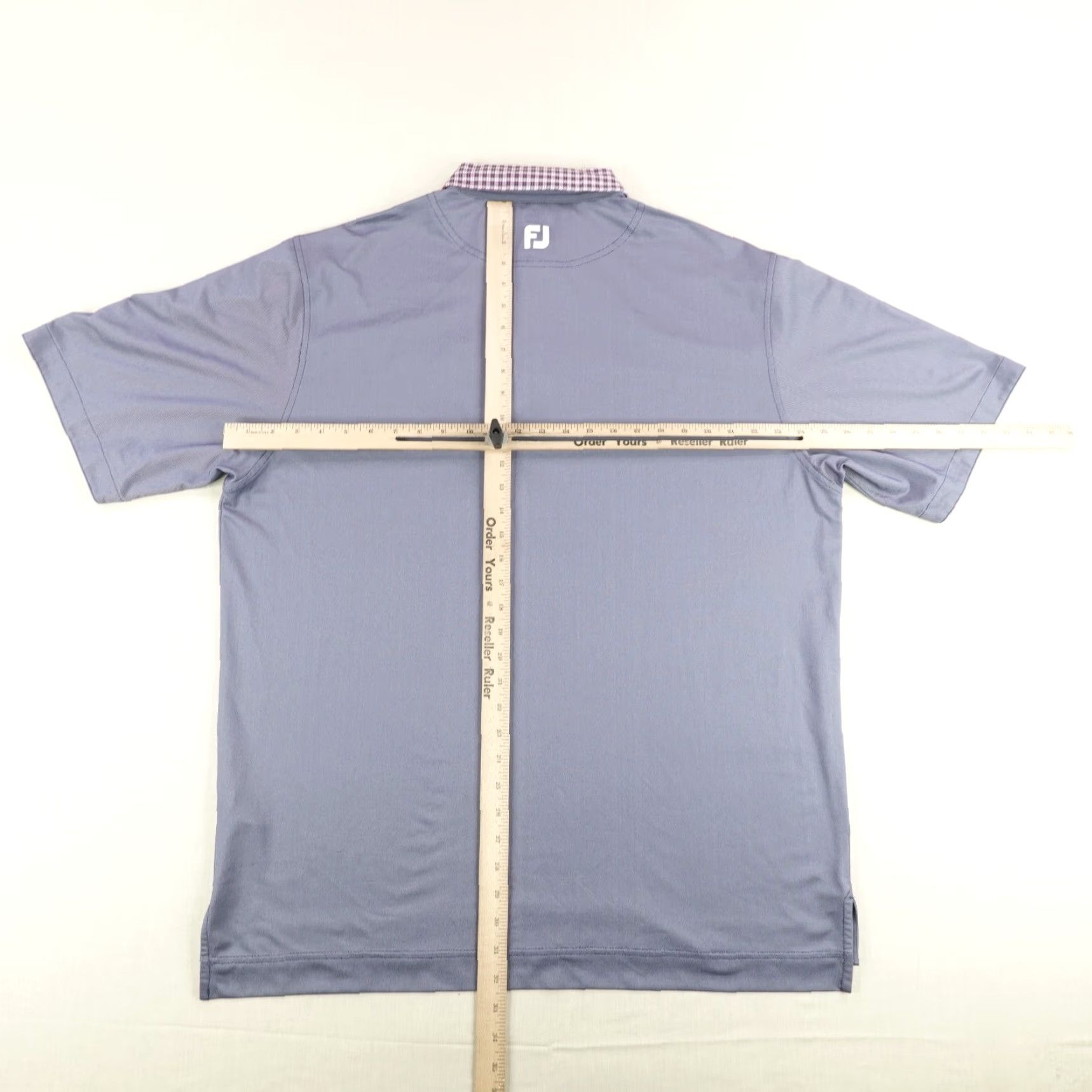 Footjoy FootJoy Polo Shirt Men XL Blue Eagle Ridge Golf Club Performance Contrast Collar Polo Shirt Sports Athleisure Breathable Golf Mens XL Blue FootJoy Size US XL / EU 56 / 4 - 6 Thumbnail