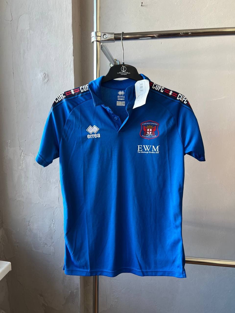 Errea NEW! 2021/22 CARLISLE UNITED TRAINING SOCCER JERSEY SHIRT M Size US M / EU 48-50 / 2 - 2 Thumbnail