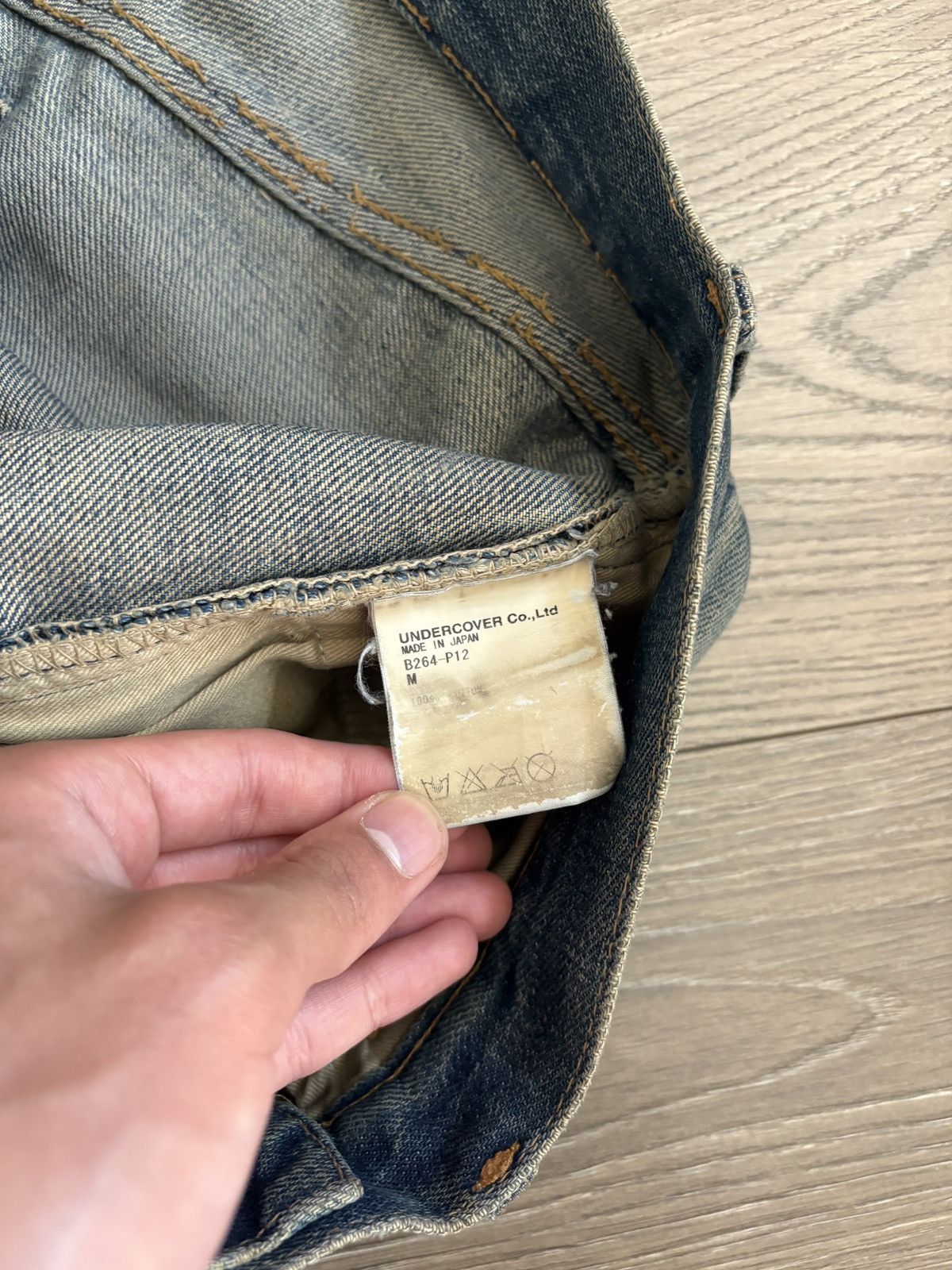 Undercover Undercover red yarn denim Size US 30 / EU 46 - 5 Thumbnail