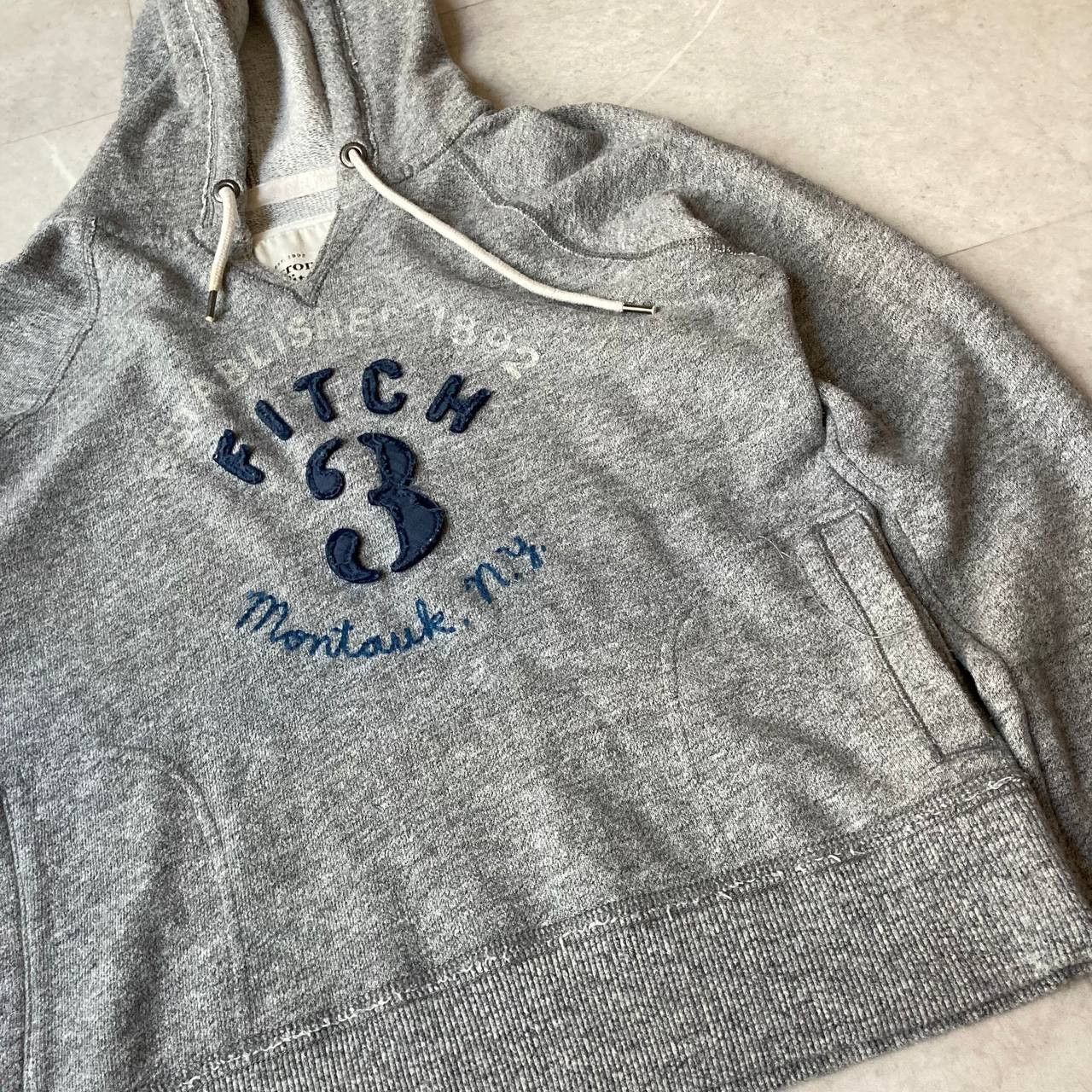 Abercrombie & Fitch Abercrombie & Fitch New York V Neck Hoodie Size L / US 10 / IT 46 - 5 Thumbnail