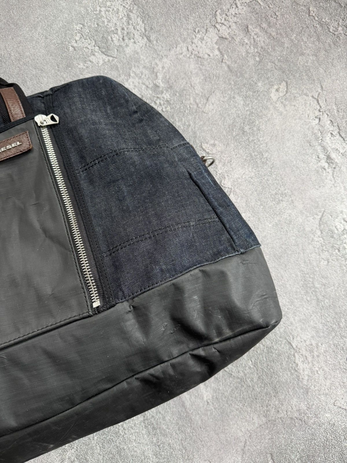 Diesel × Vintage Diesel big size travel bag handbag Y2K denim Size ONE SIZE - 3 Thumbnail