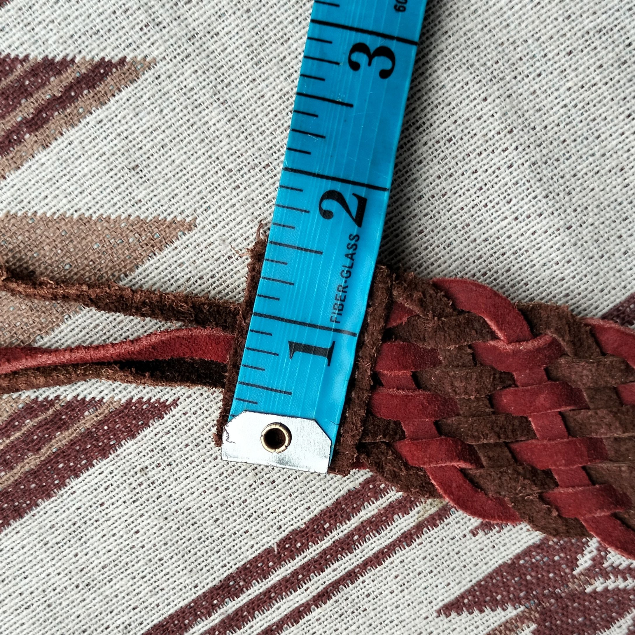 Tornado Mart rope suede belt tassel flare denim Size US 27 - 12 Thumbnail