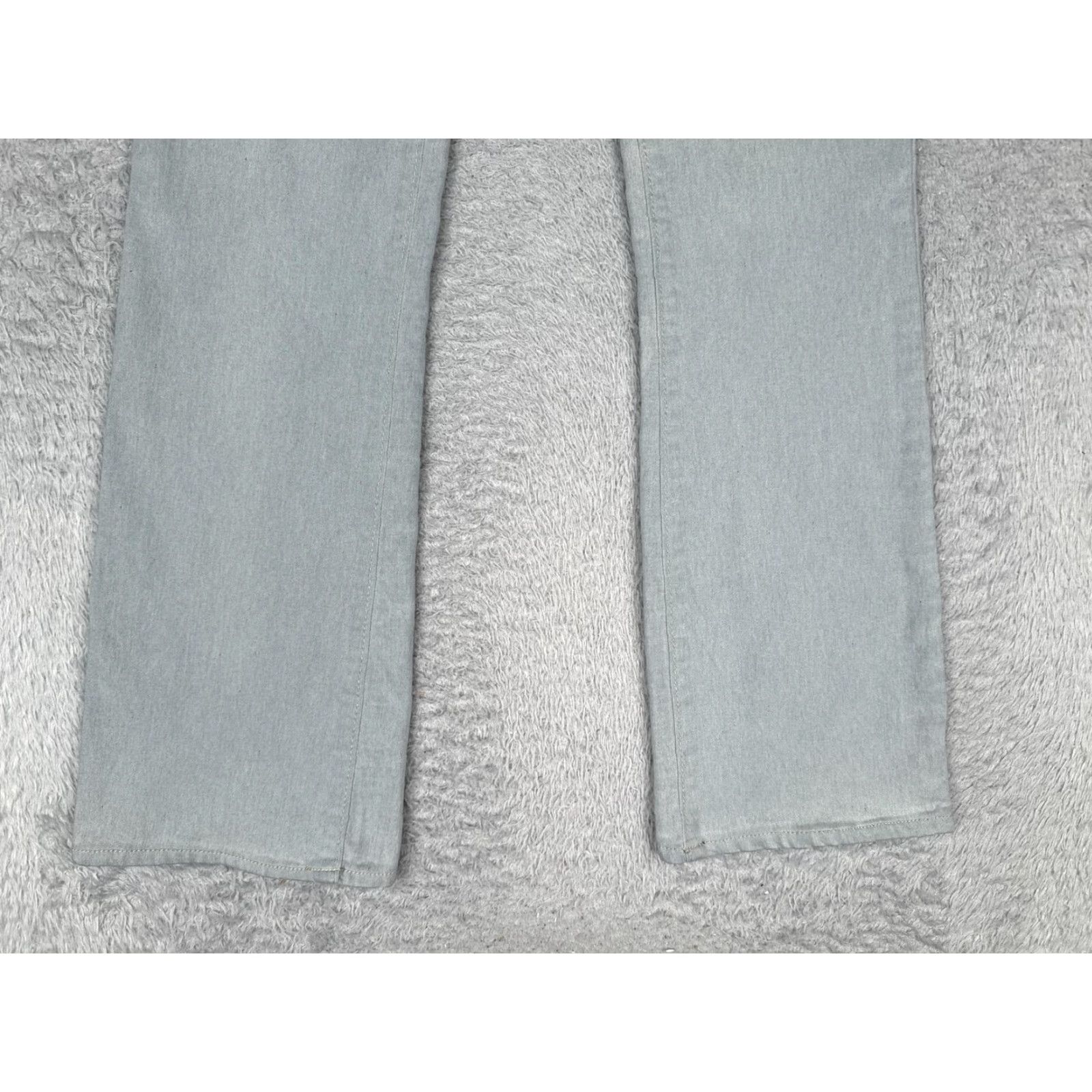 Vintage No Boundaries Jeans Womens Juniors 9 Blue Light Wash Bootcut Stretch Denim Pants Size 30" / US 8 / IT 44 - 2 Thumbnail