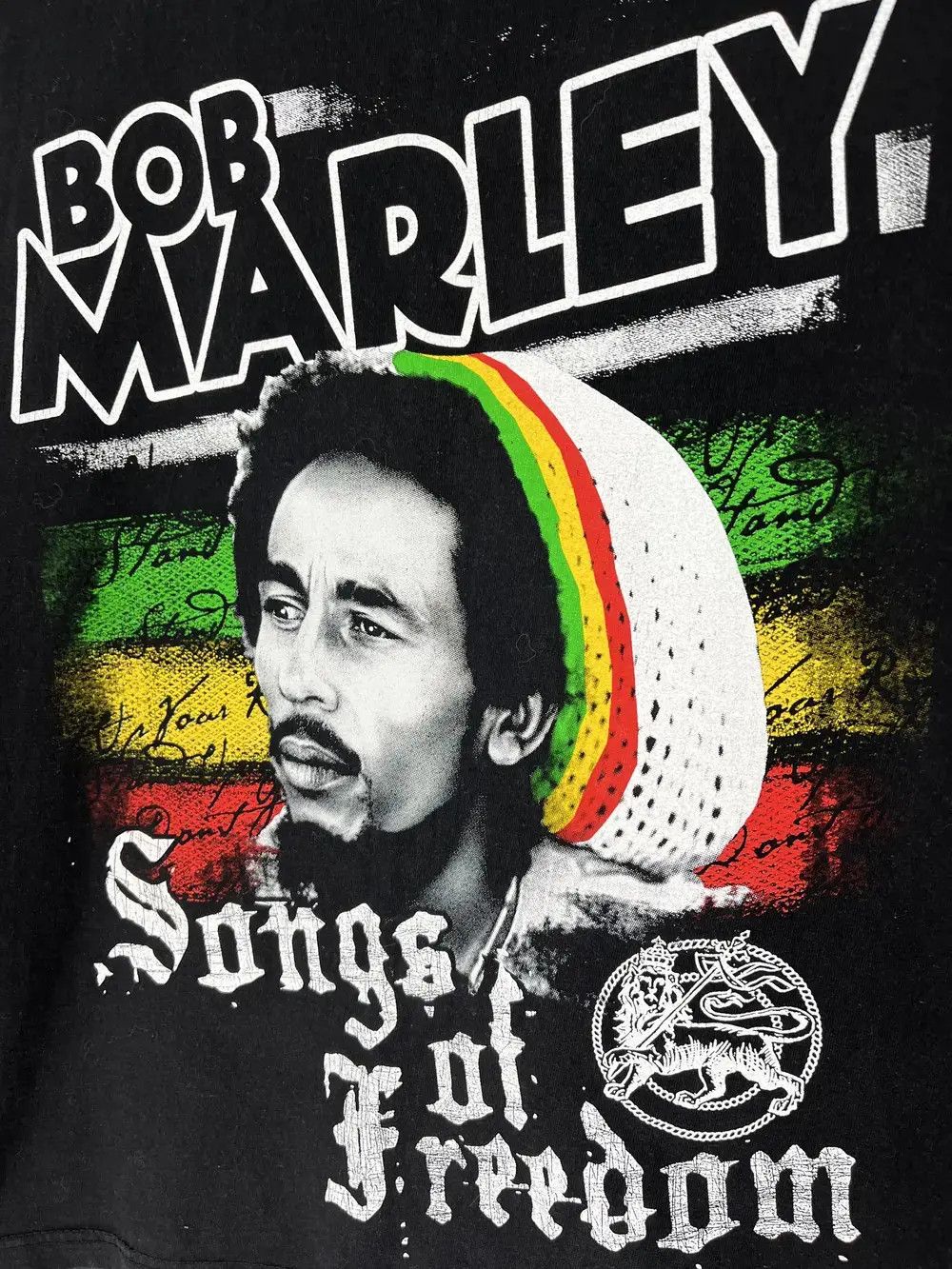 Band Tees Vintage Y2K Bob Marley Face Weed Rasta Tee Streetwear 90s Size US S / EU 44-46 / 1 - 6 Thumbnail