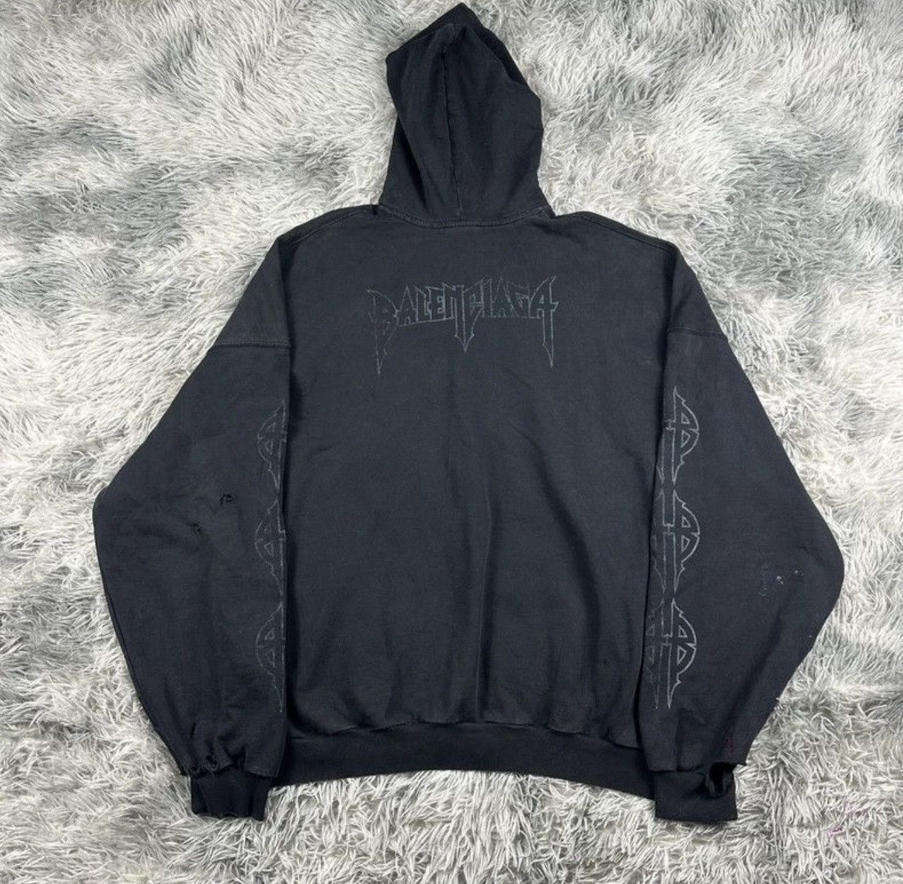 Balenciaga BALENCIAGA EIFFEL TOWER PARIS MOON HOODIE Size US L / EU 52-54 / 3 - 6 Thumbnail