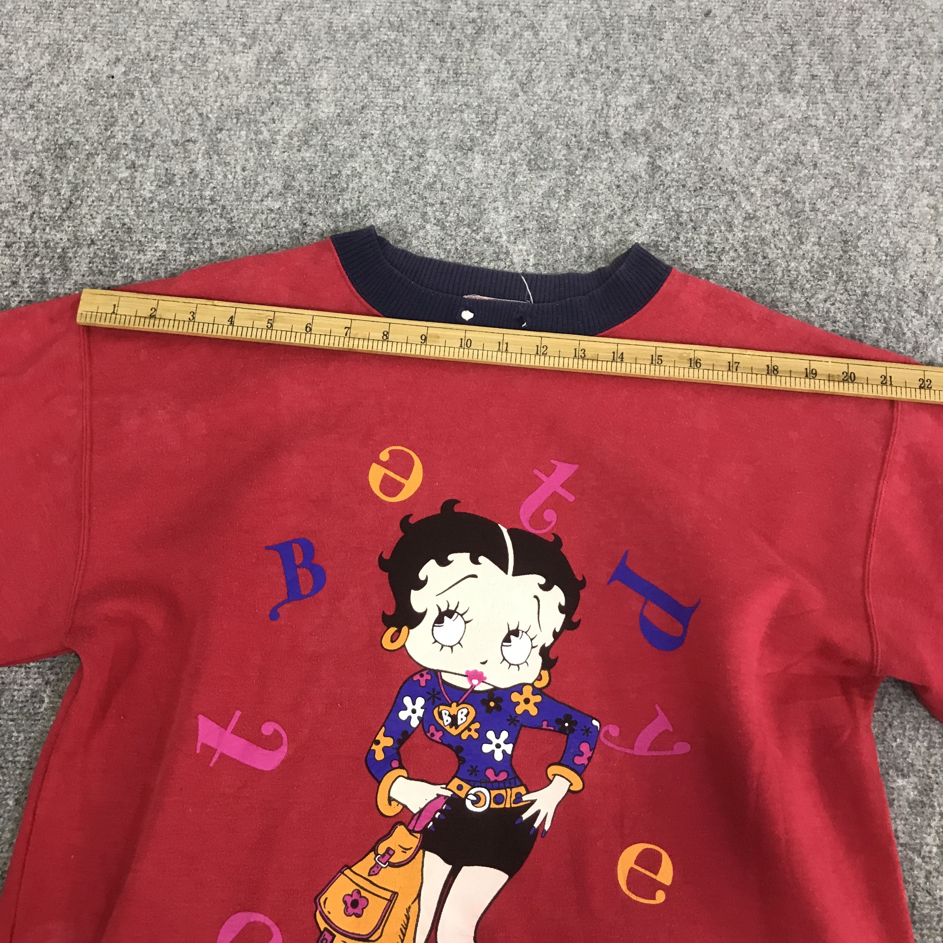Japanese Brand betty boop woman sweatshirt K115B19 Size US L / EU 52-54 / 3 - 5 Thumbnail