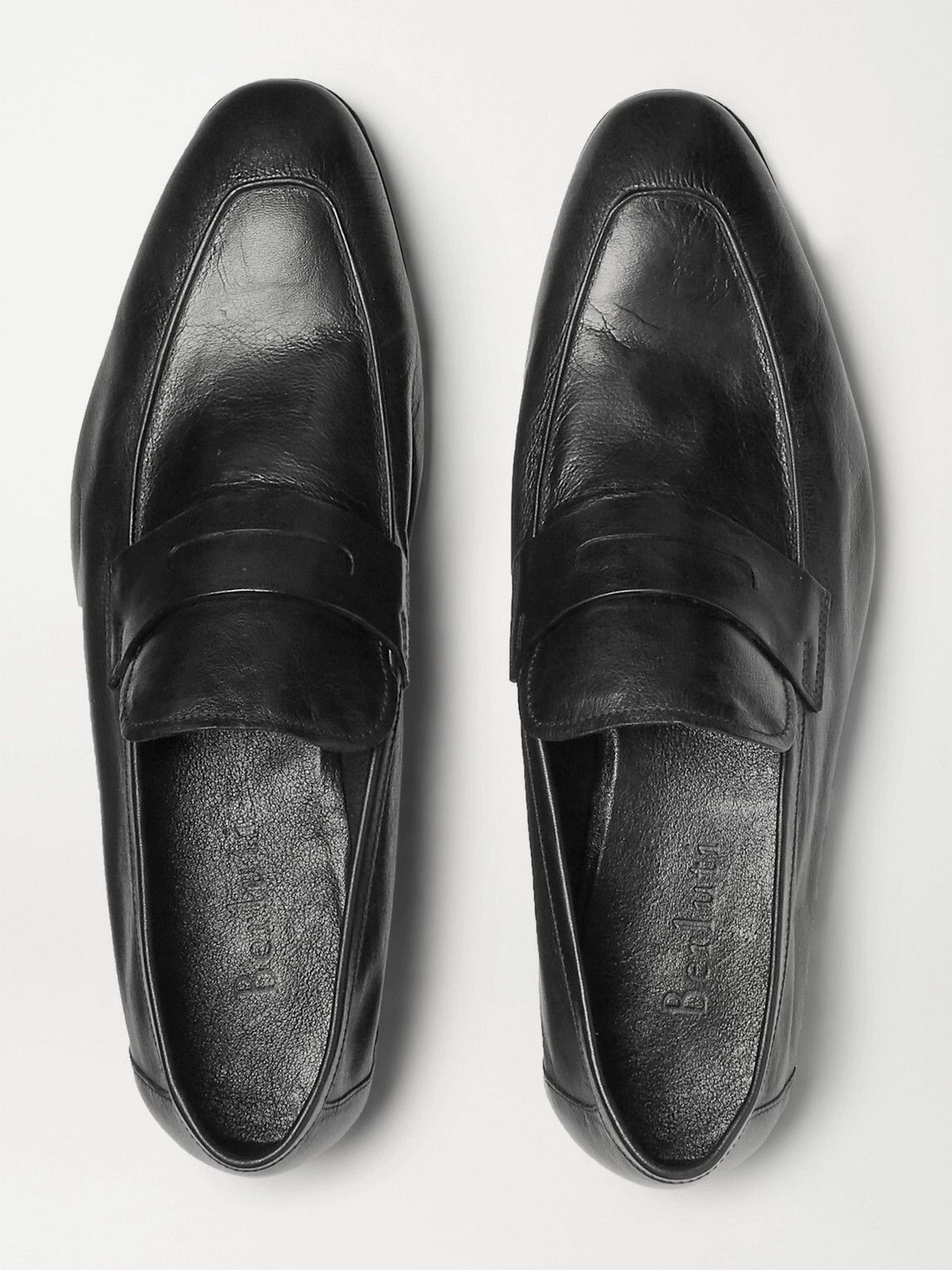 Berluti Lorenzo Leather Loafers Size US 10 / EU 43 - 8 Thumbnail