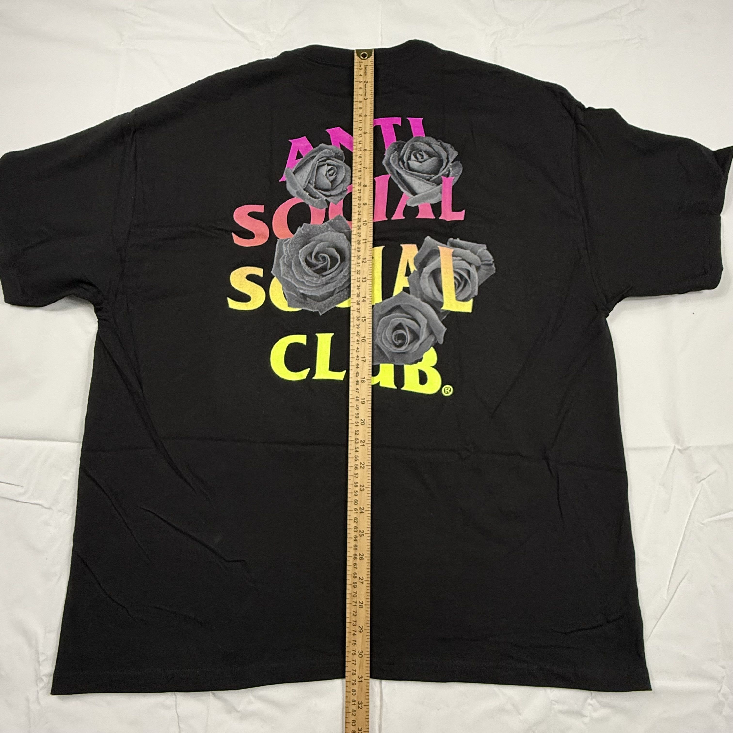 Anti Social Social Club Anti Social Social Club ASSC Rose Graphic T XXL Men Size US XXL / EU 58 / 5 - 4 Thumbnail