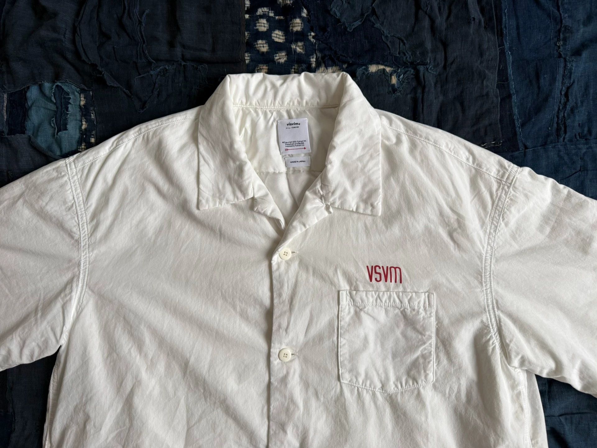 Visvim VISVIM 24AW WALLIS DOWN SHIRT White Size 3 Friends & Family Size US L / EU 52-54 / 3 - 4 Thumbnail