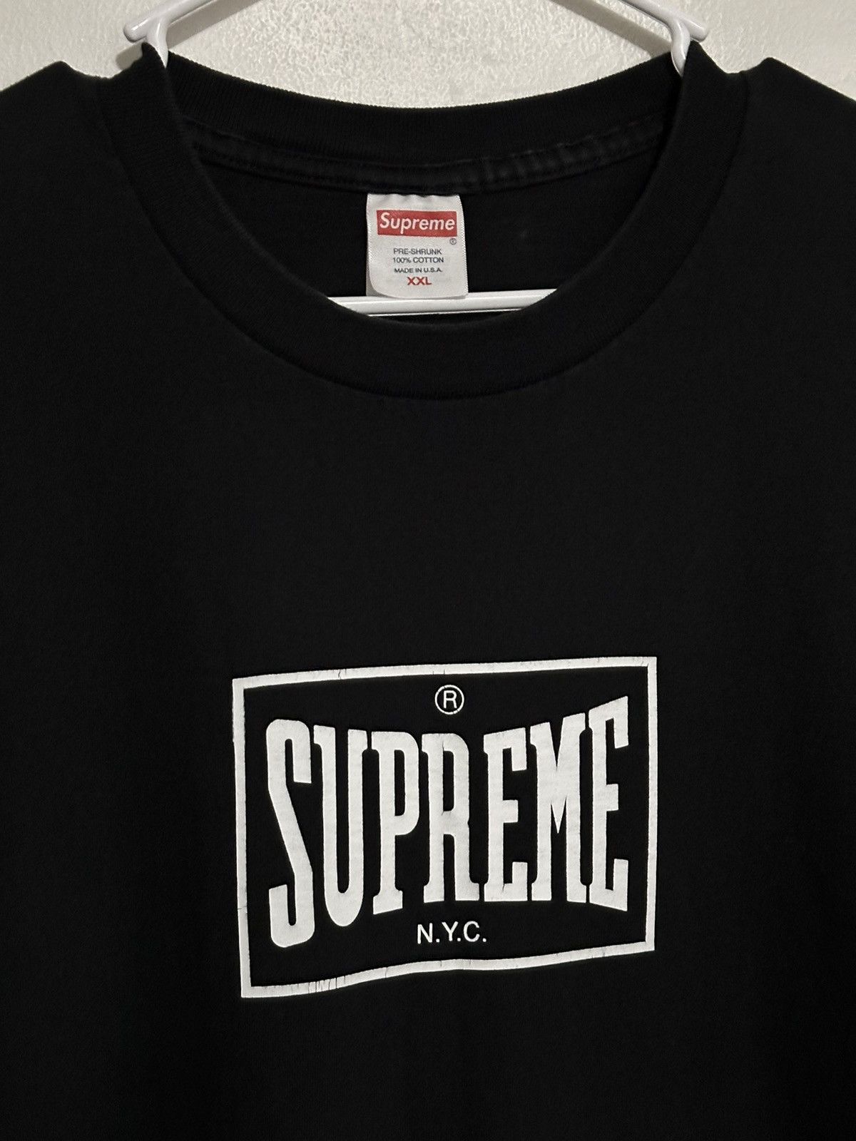 Supreme Supreme Warm Up Tee Size US XXL / EU 58 / 5 - 2 Thumbnail